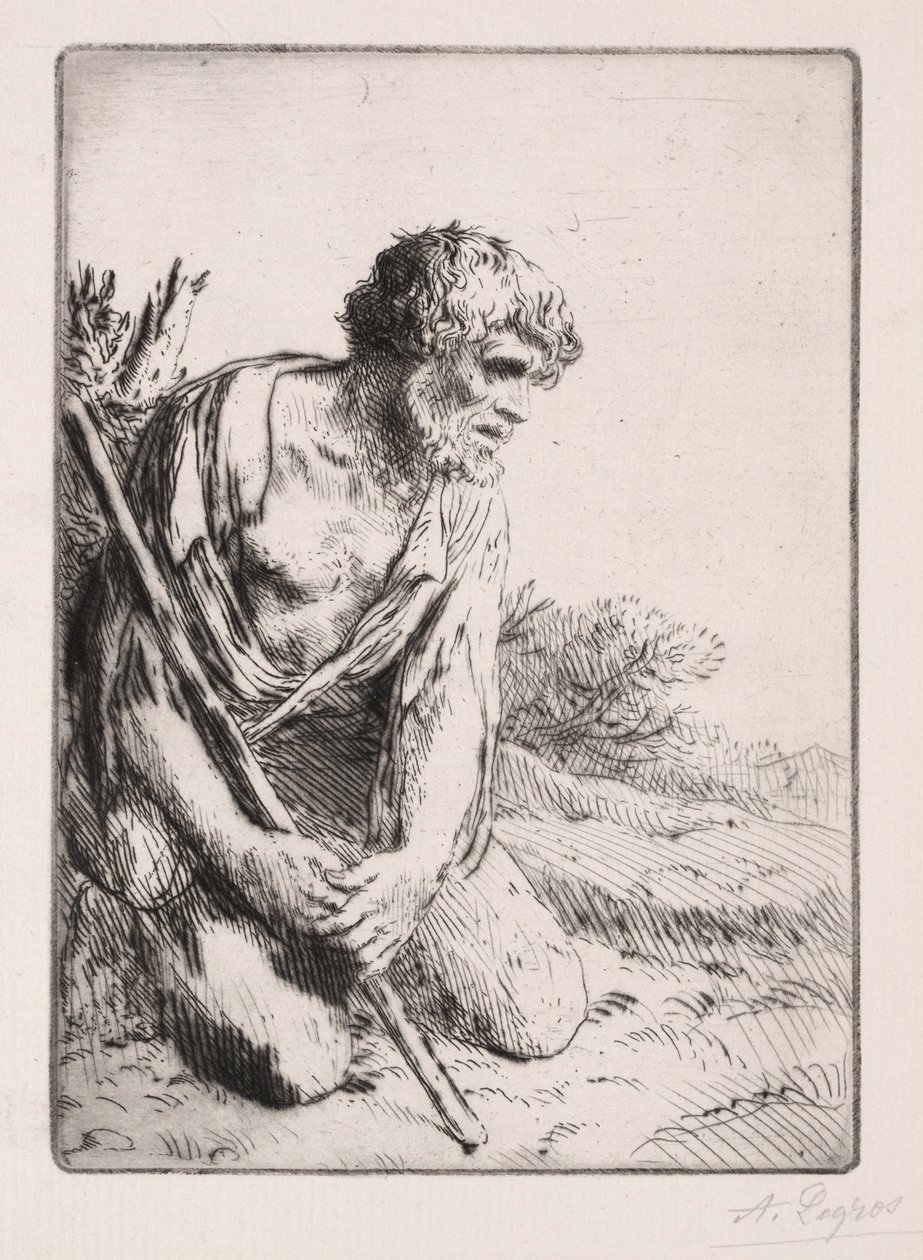El Hijo Pródigo 3ª Placa de Alphonse Legros
