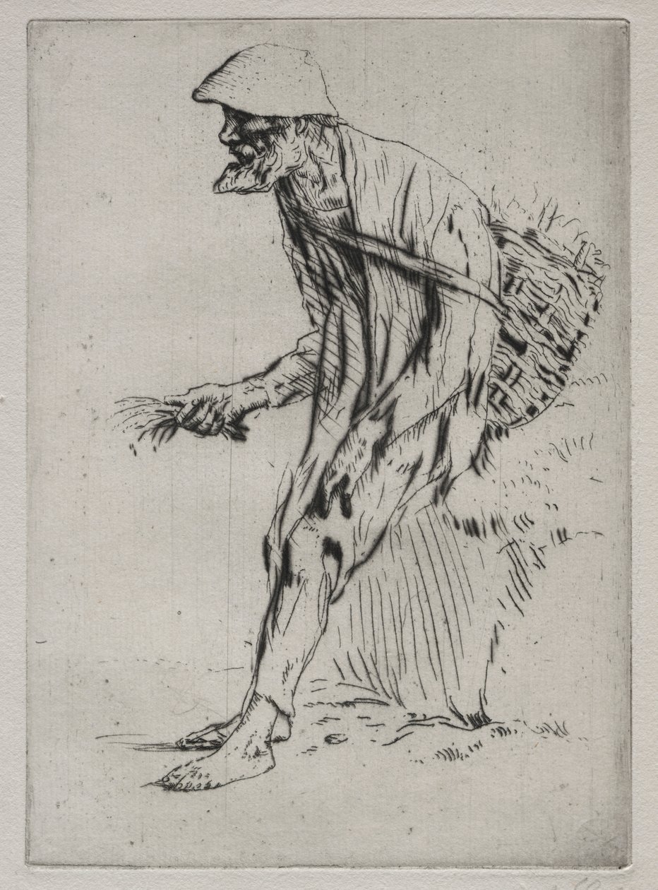 El vendedor de pimpinela roja de Alphonse Legros