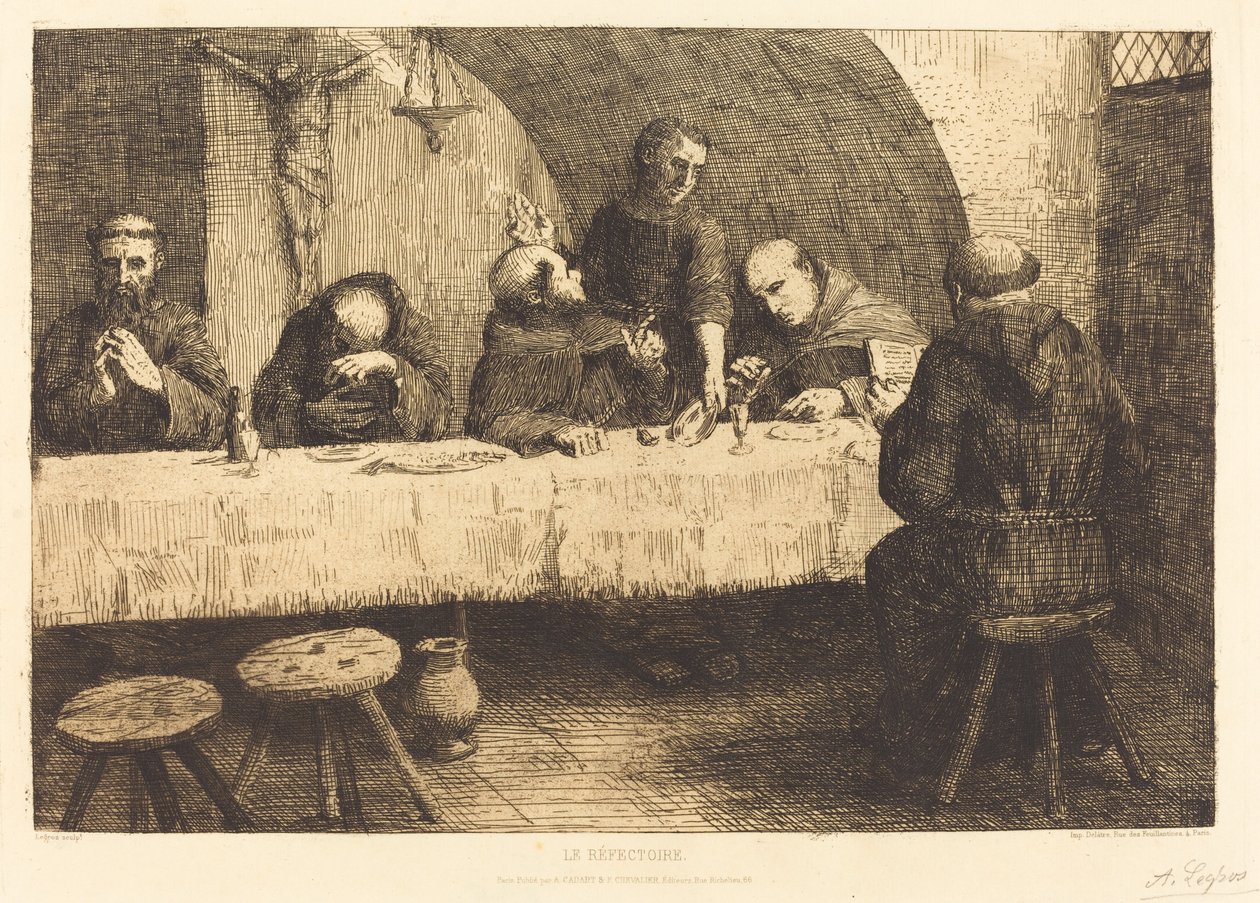 El refectorio de Alphonse Legros
