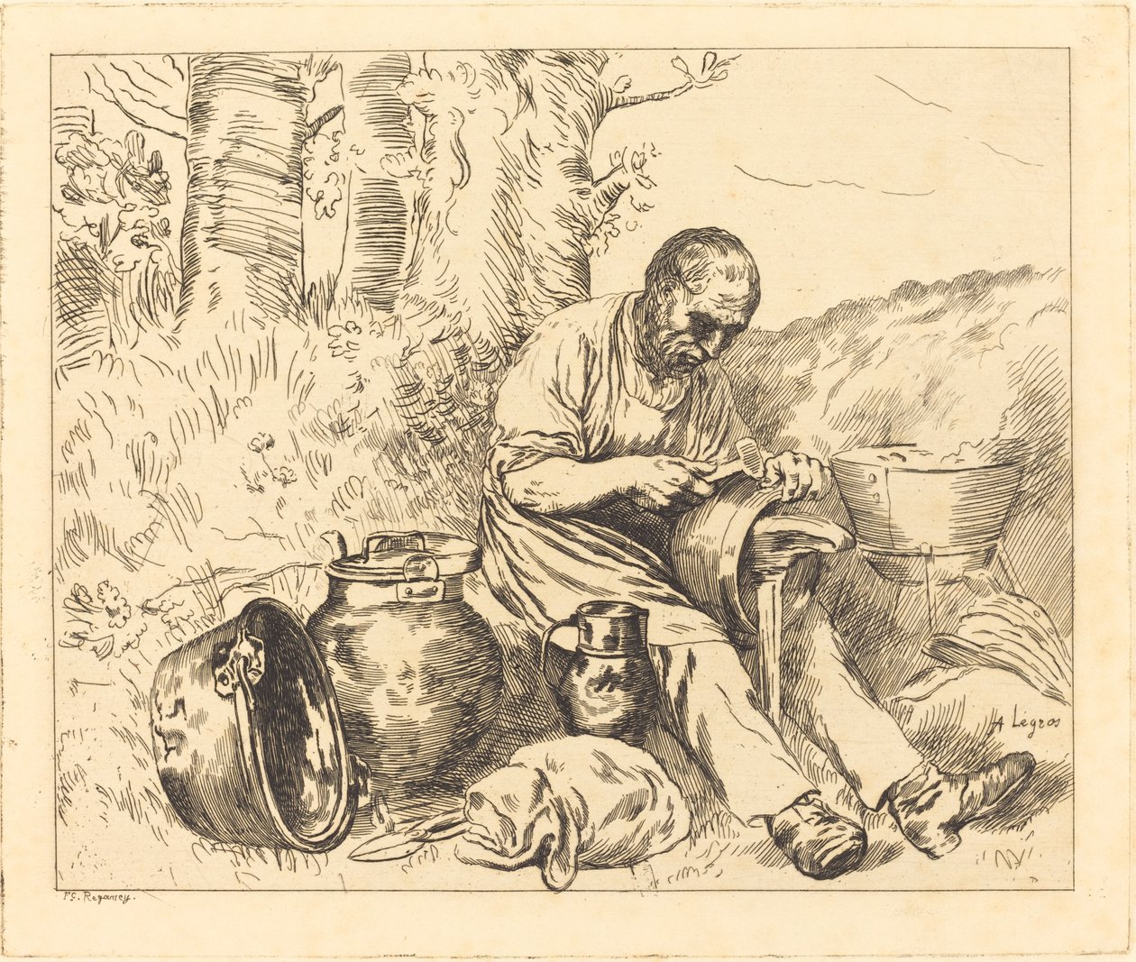 El hojalatero de Alphonse Legros