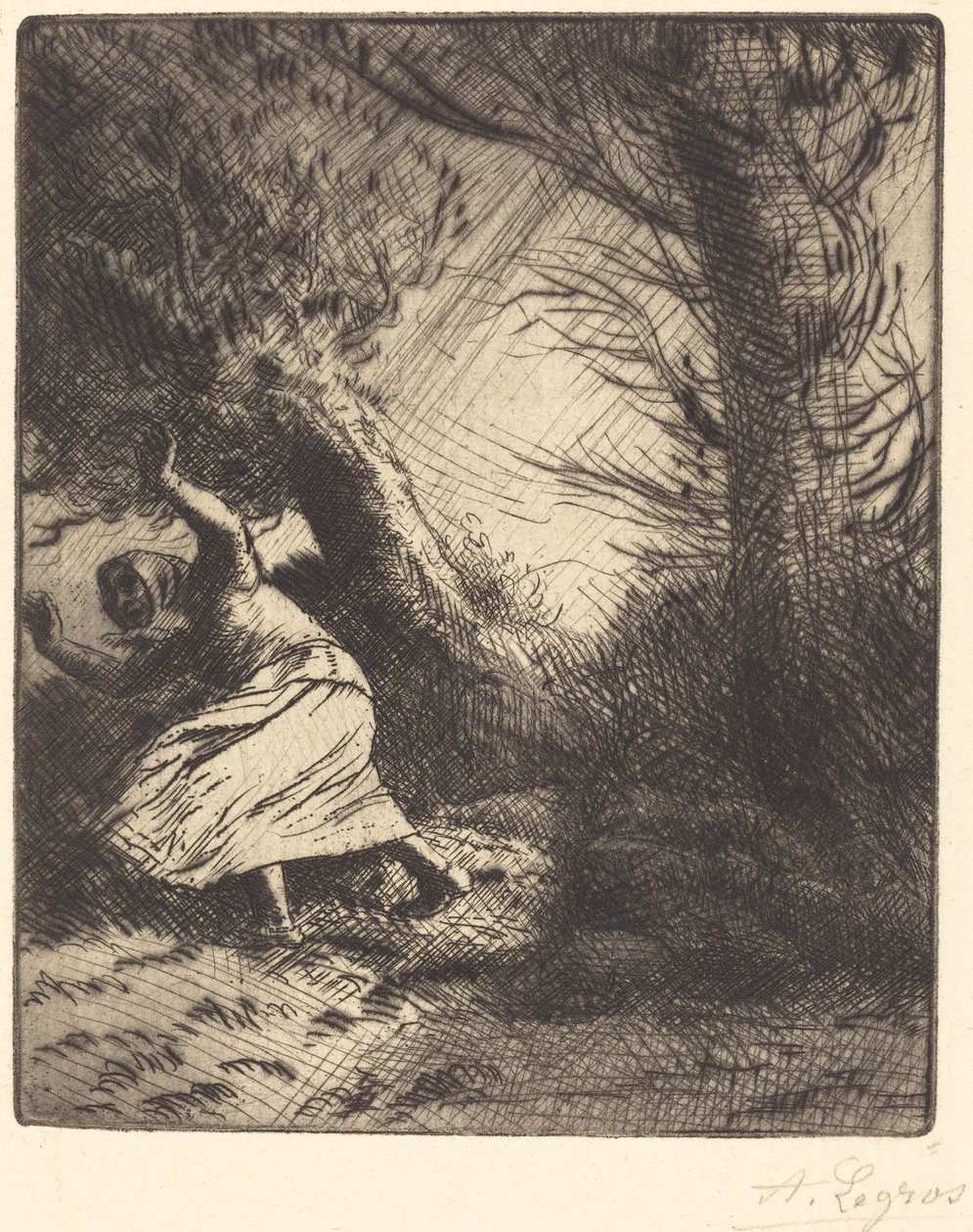 Trueno de Alphonse Legros