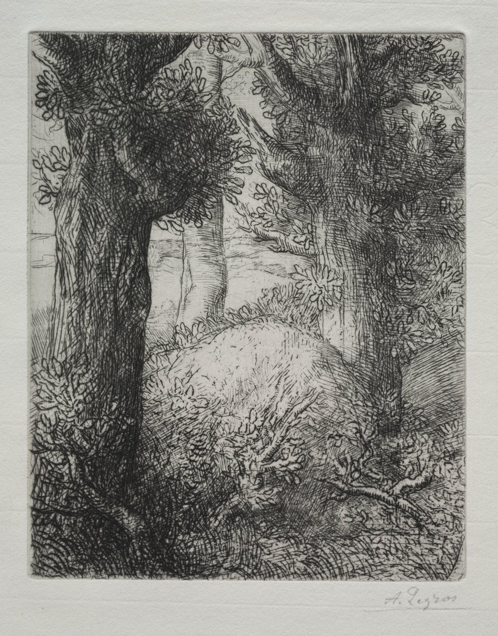 Túmulo galo de Alphonse Legros