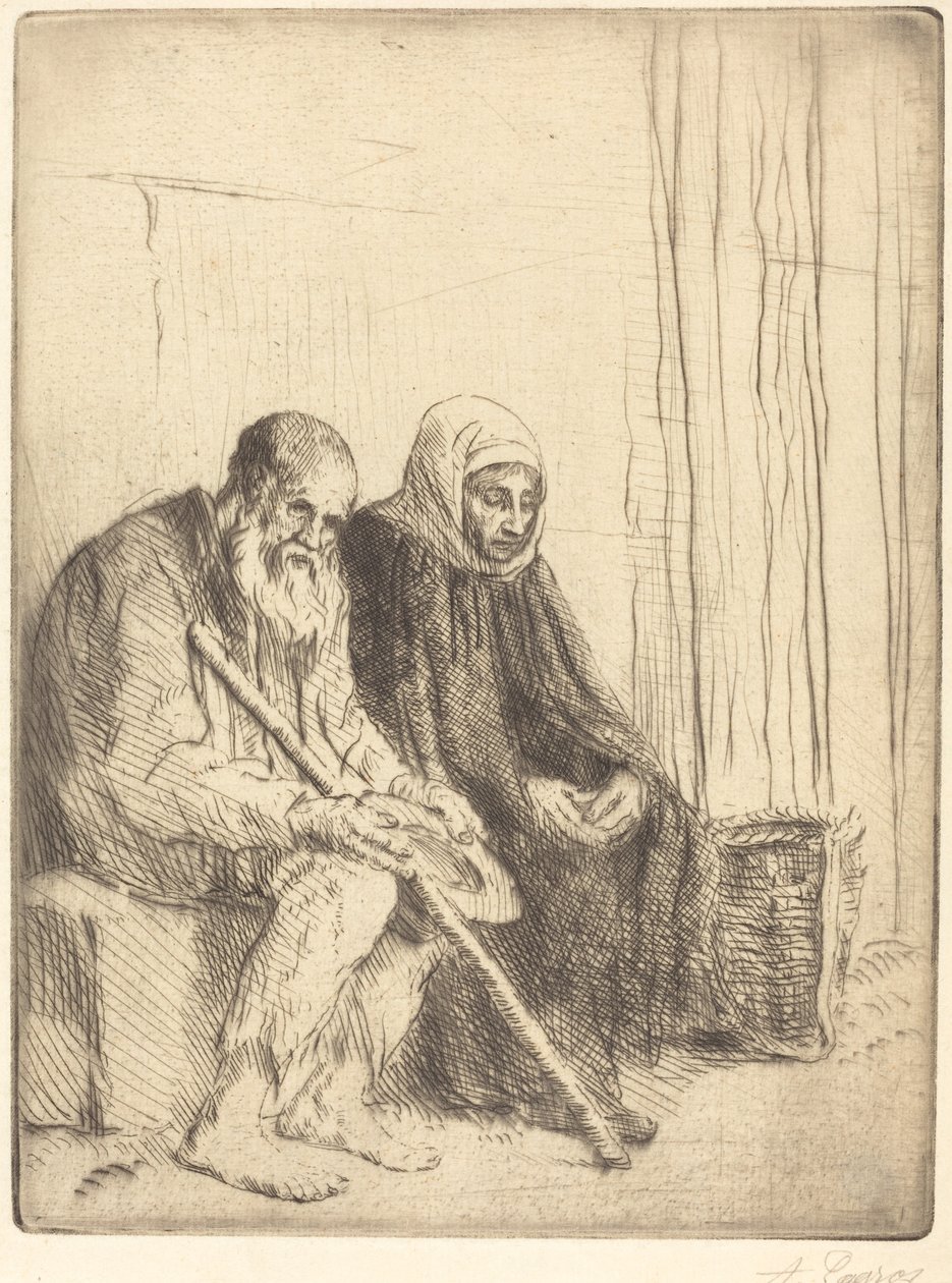 Dos Mendigos de Alphonse Legros
