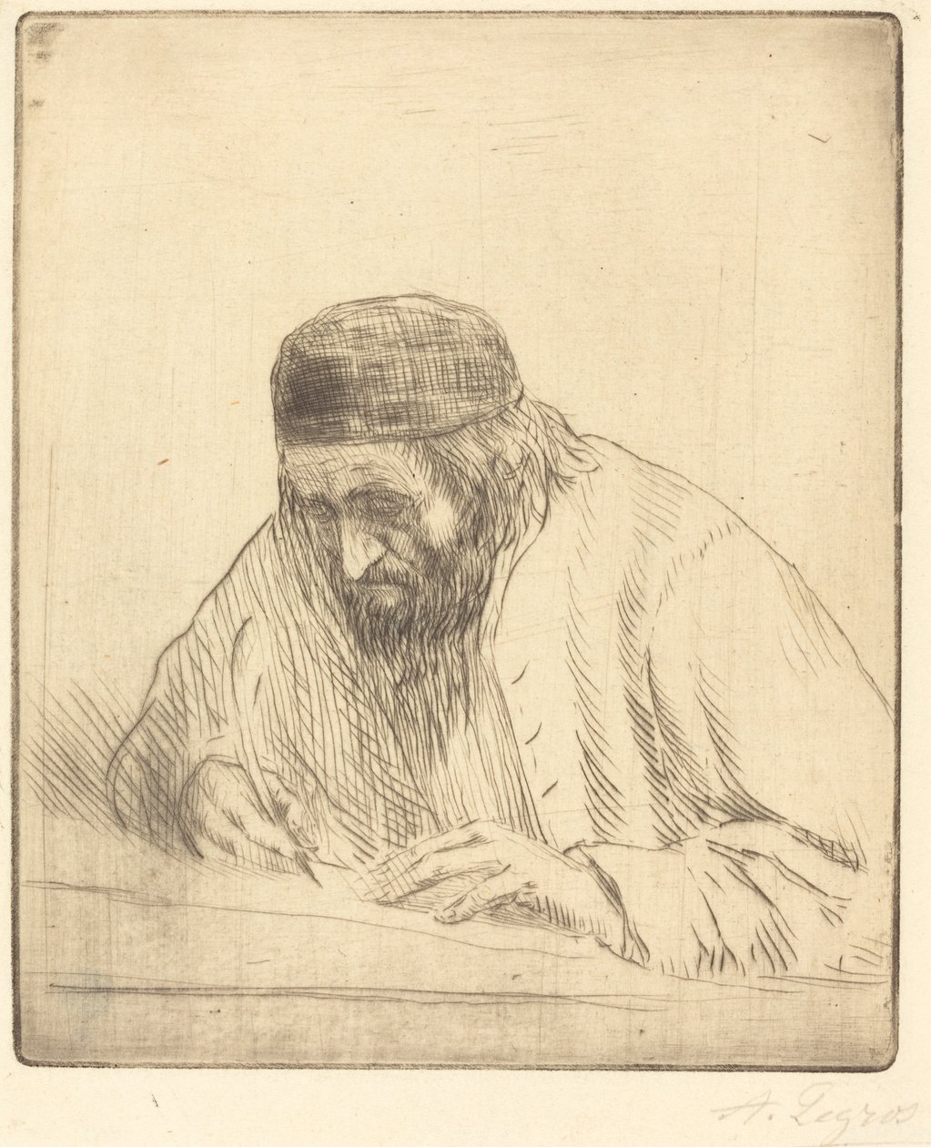 Escritor de Alphonse Legros