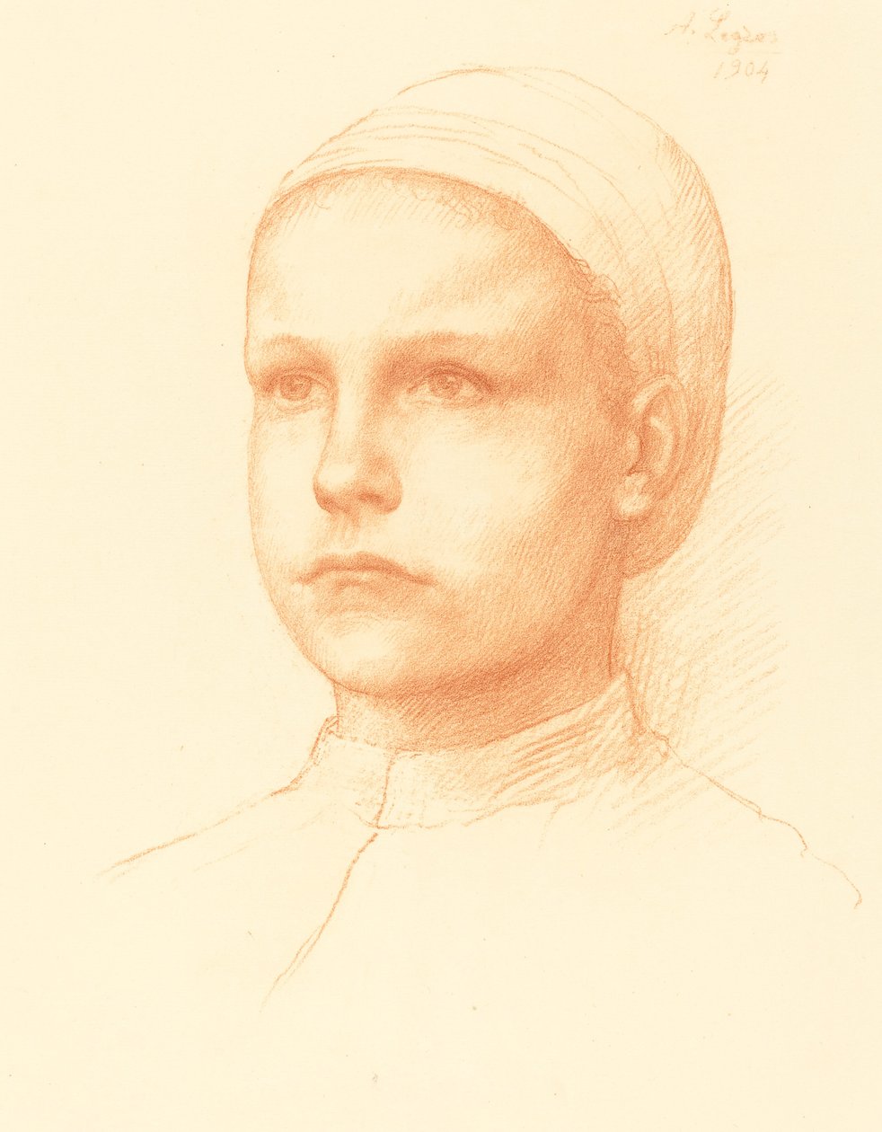 Joven Campesina, 1904 de Alphonse Legros