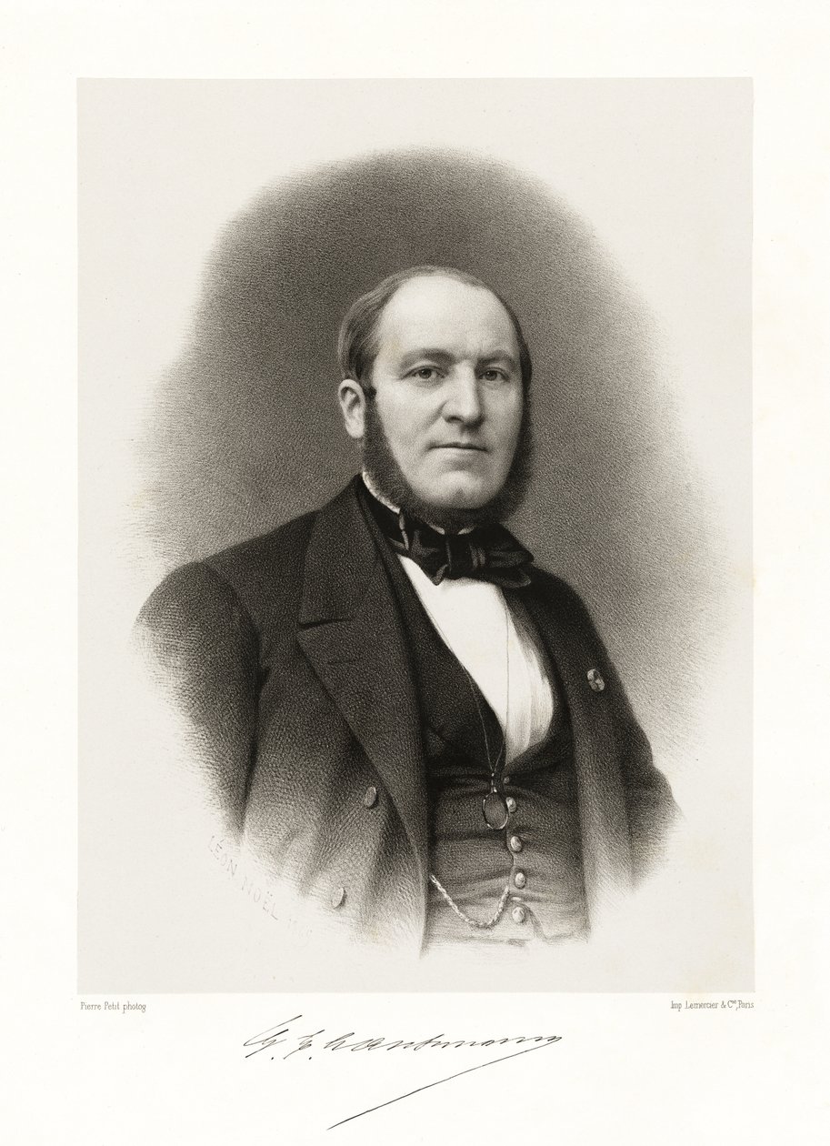 Georges Eugène Haussmann de Alphonse Leon Noel