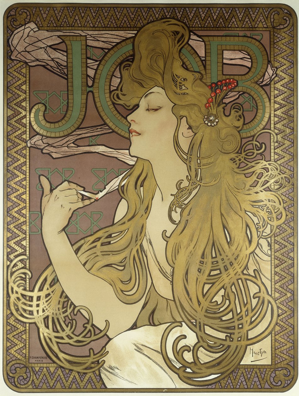 Job, 1896 de Alphonse Mucha