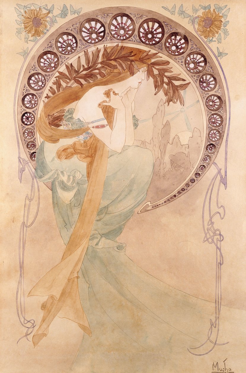 La poesía de Alphonse Mucha