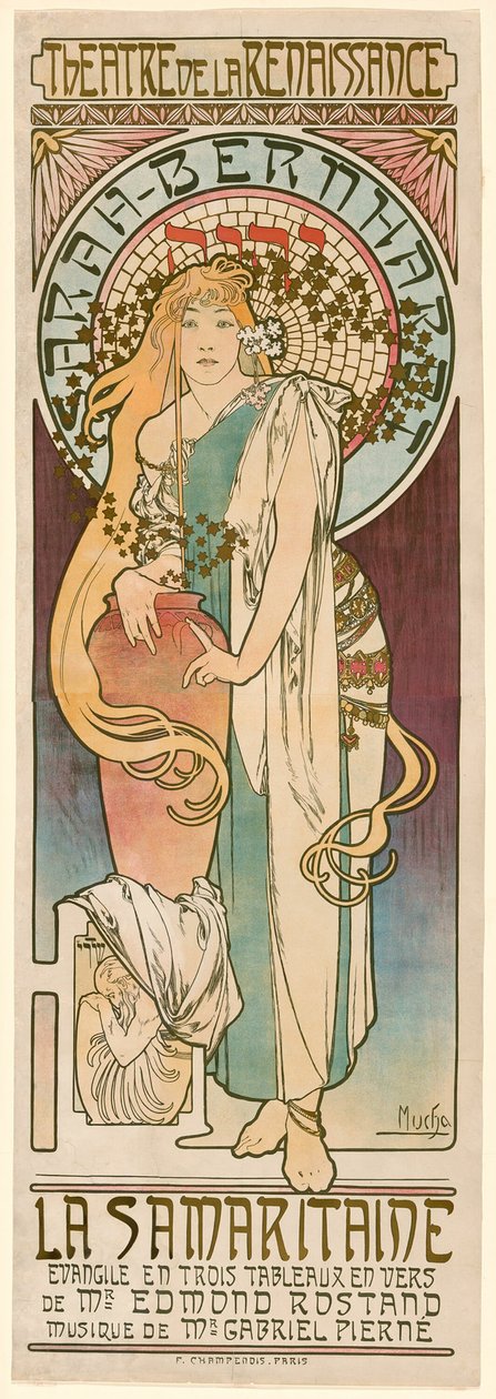 La Samaritana de Alphonse Marie Mucha