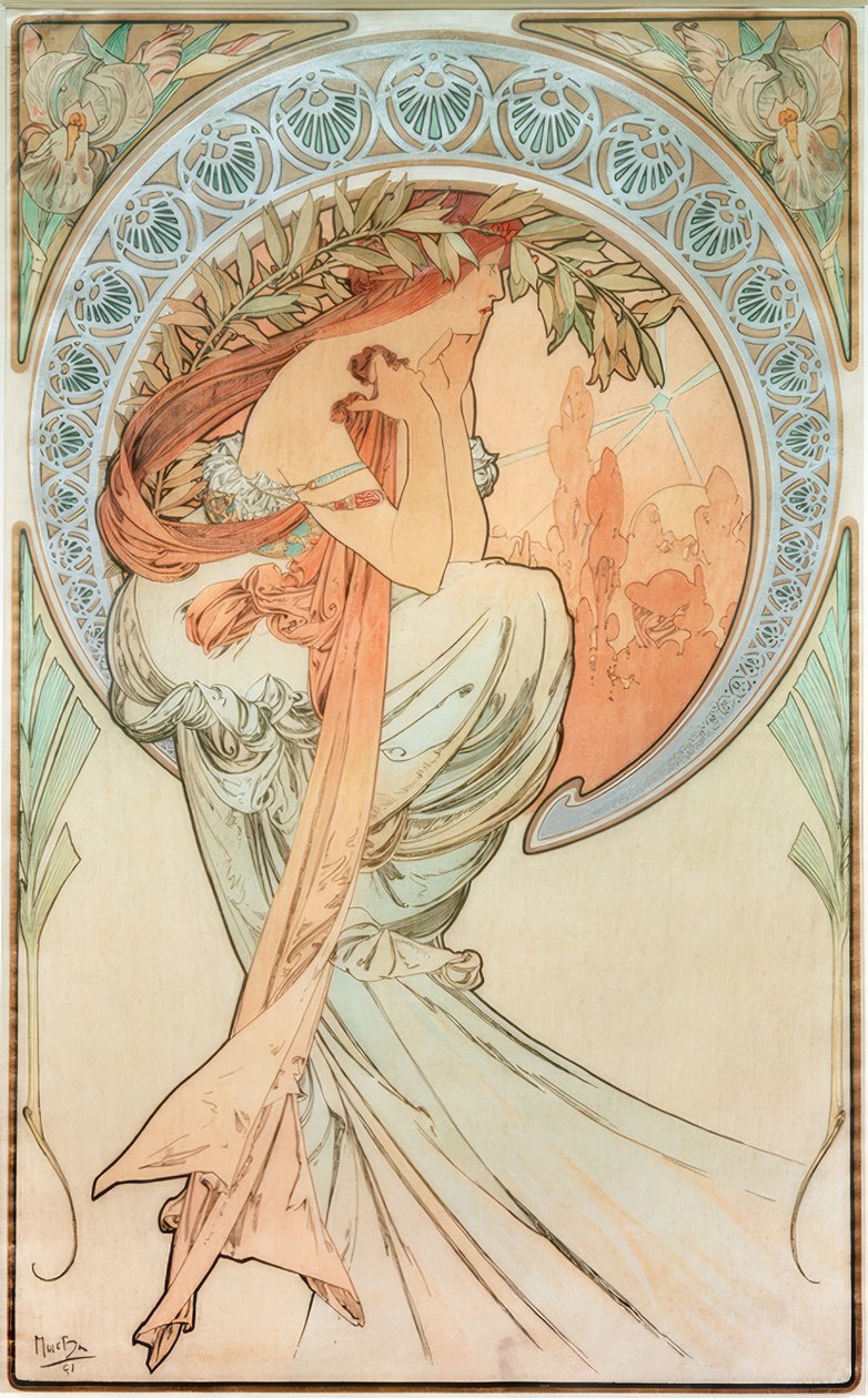 La poesía de Alphonse Mucha