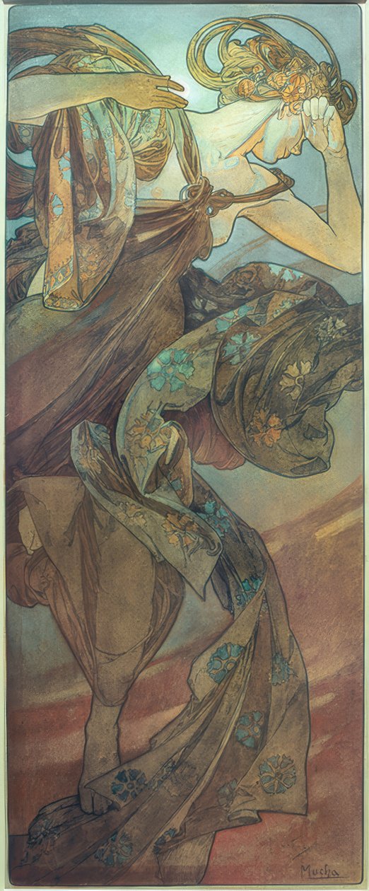Estrella Polar de Alphonse Mucha