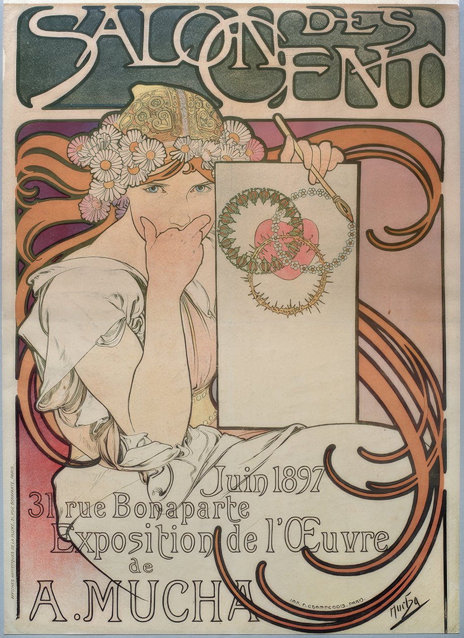 Salón del Cent de Alphonse Mucha