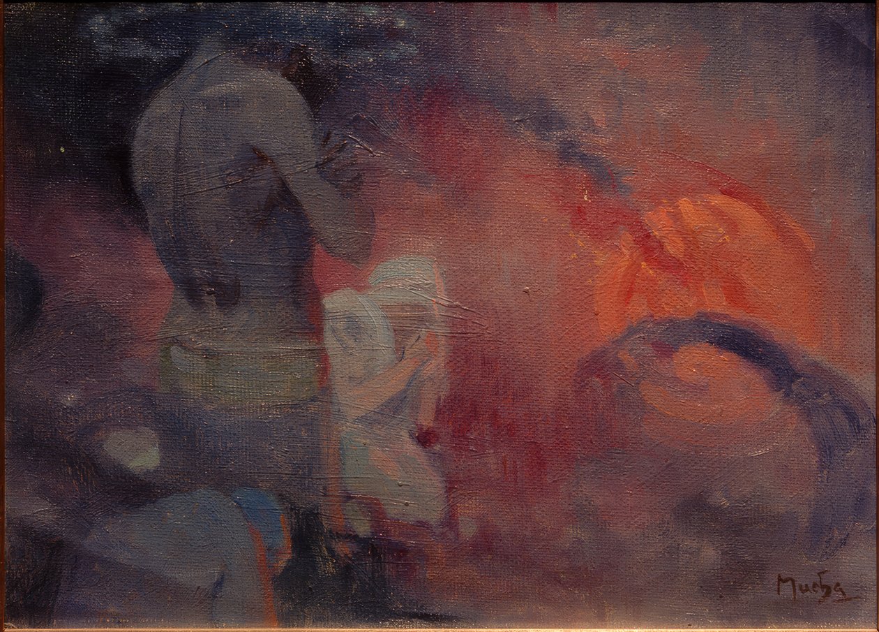 Representación simbólica de Alphonse Mucha