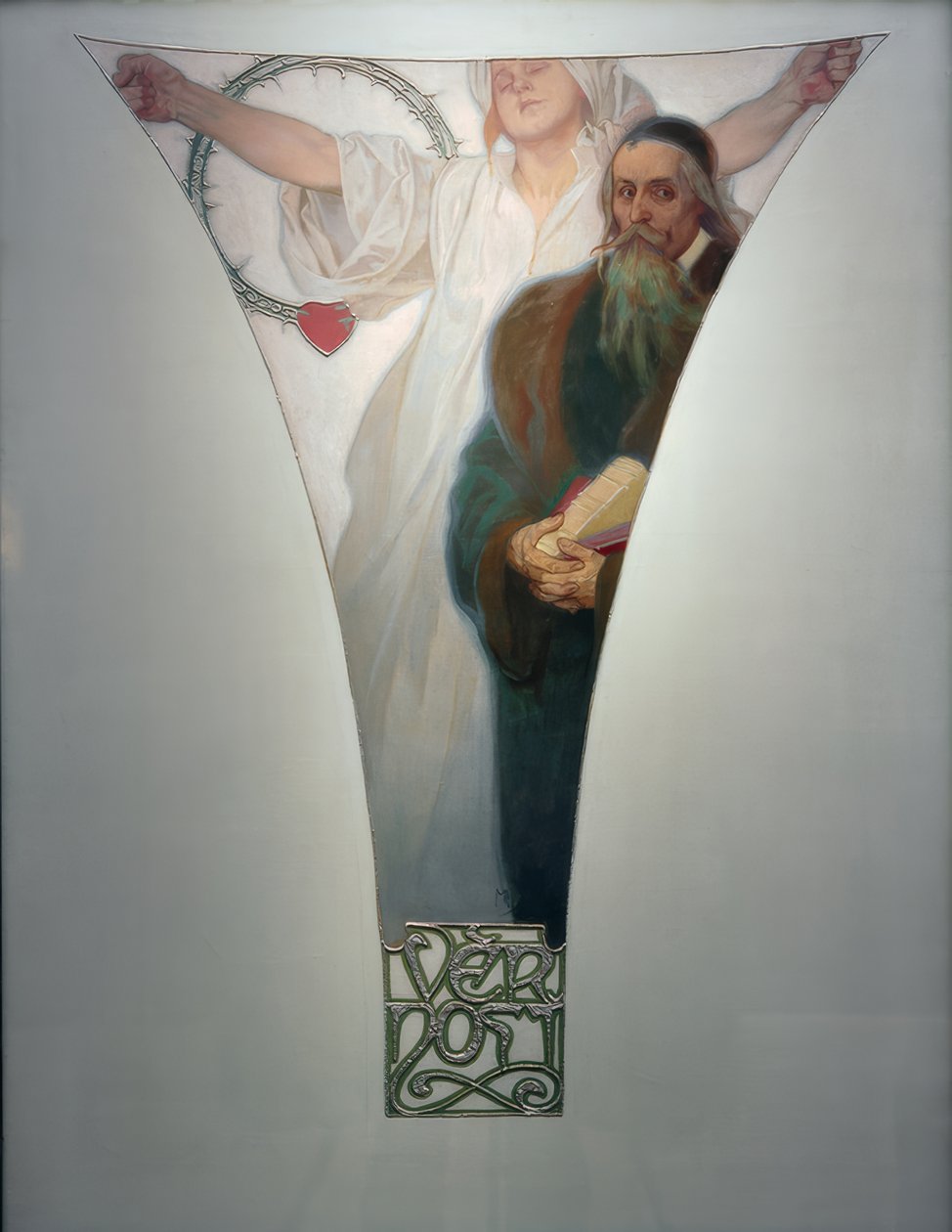 Lealtad – J.A. Komensky de Alphonse Mucha