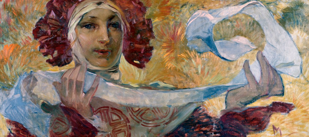 Sin título, c. 1880-1930 de Alphonse Mucha