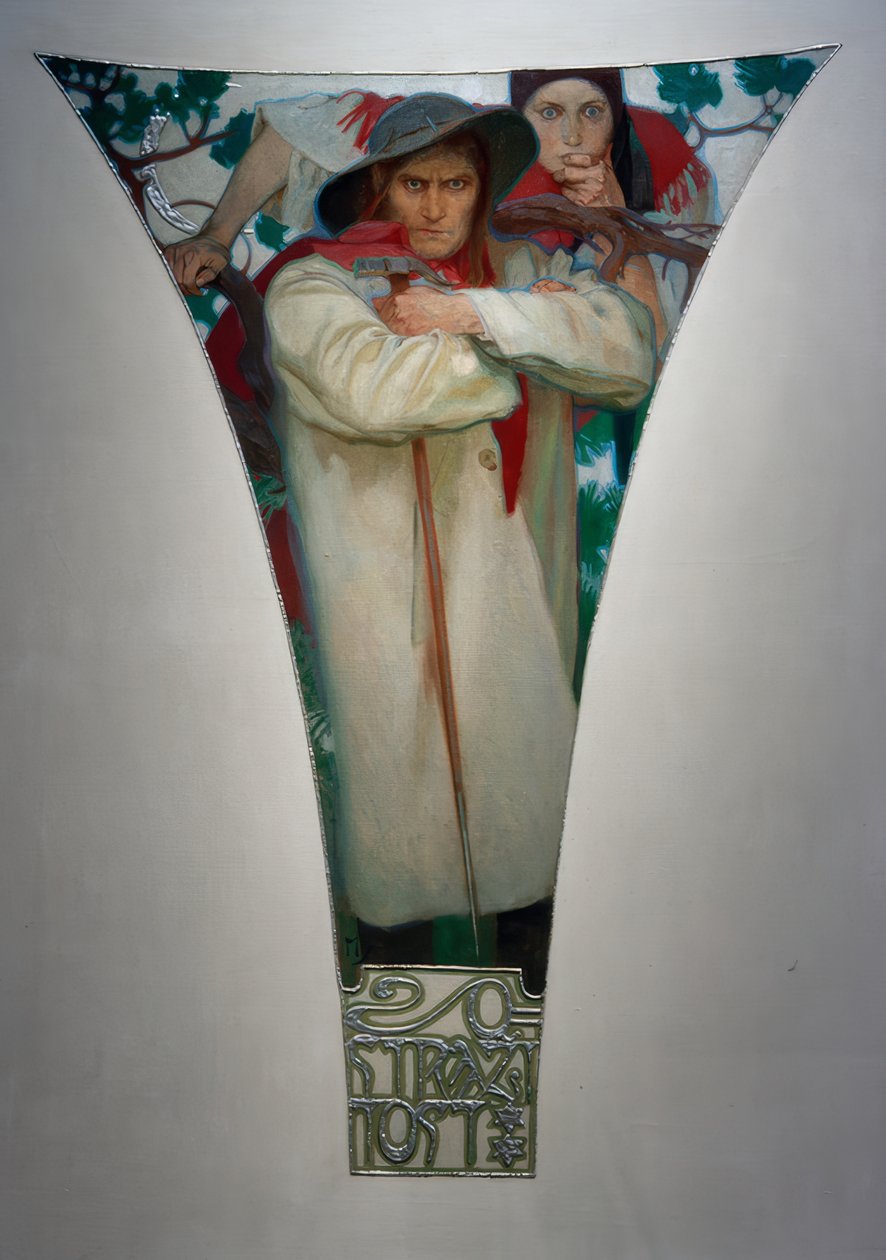 Vigilancia – los Choden de Alphonse Mucha