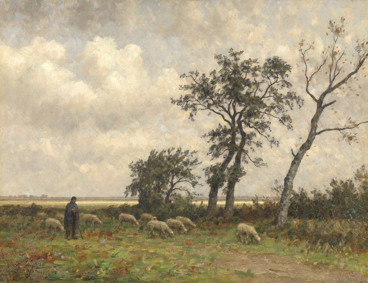 Paisaje en Drenthe de Alphonse Stengelin