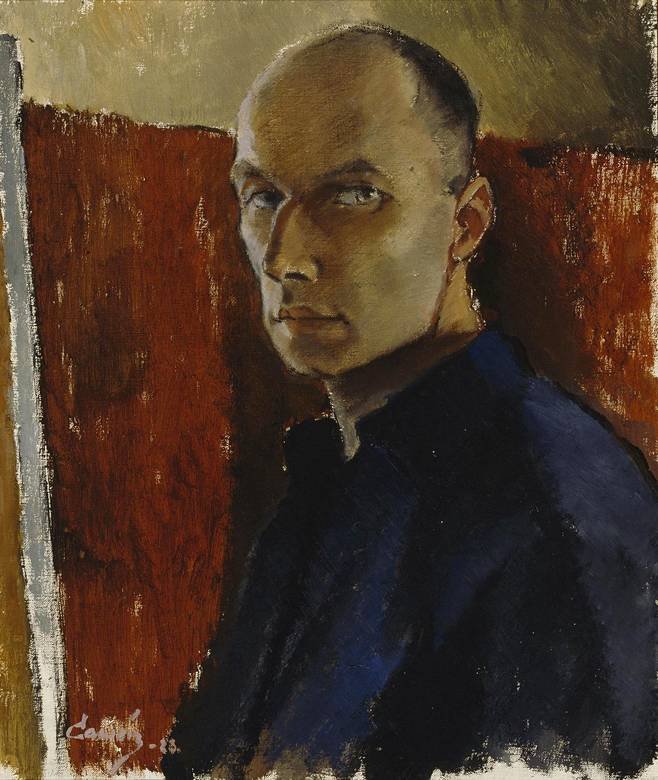 Autorretrato de Alvar Cawén