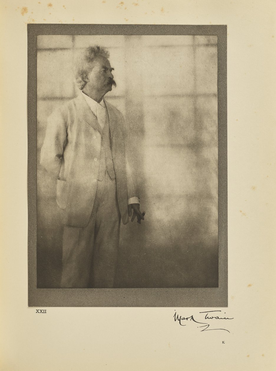 Mark Twain (Samuel Langhorne Clemens) de Alvin Langdon Coburn