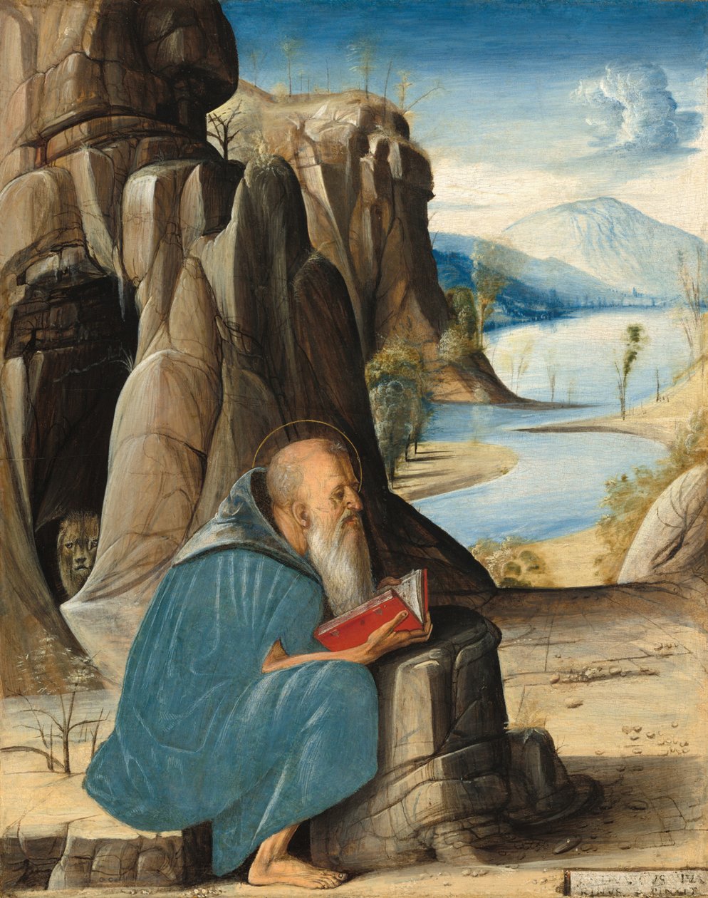 San Jerónimo leyendo de Alvise Vivarini