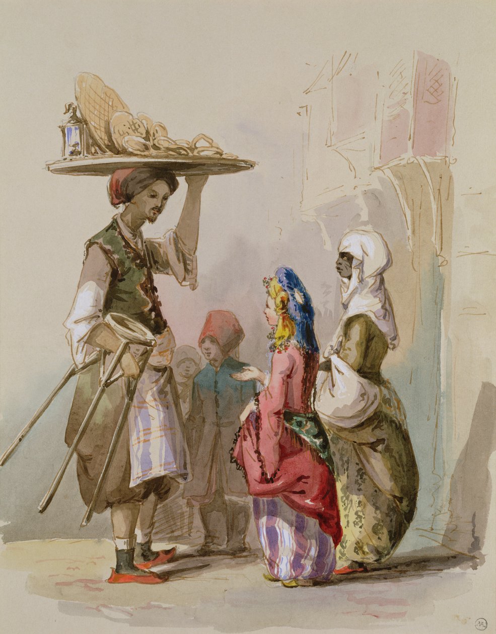 Un vendedor de ollas de Amadeo Preziosi
