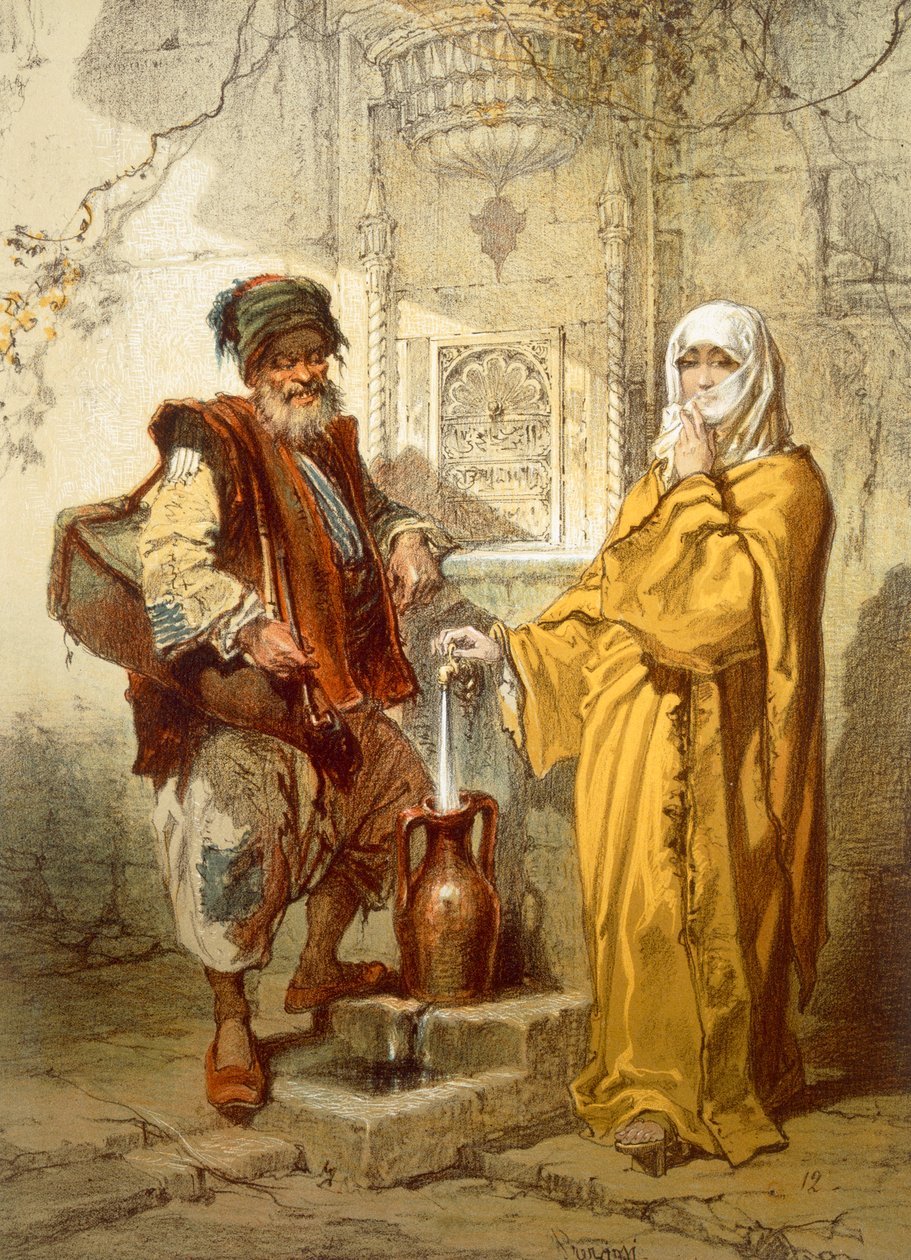 Aguador, 1865 de Amadeo Preziosi