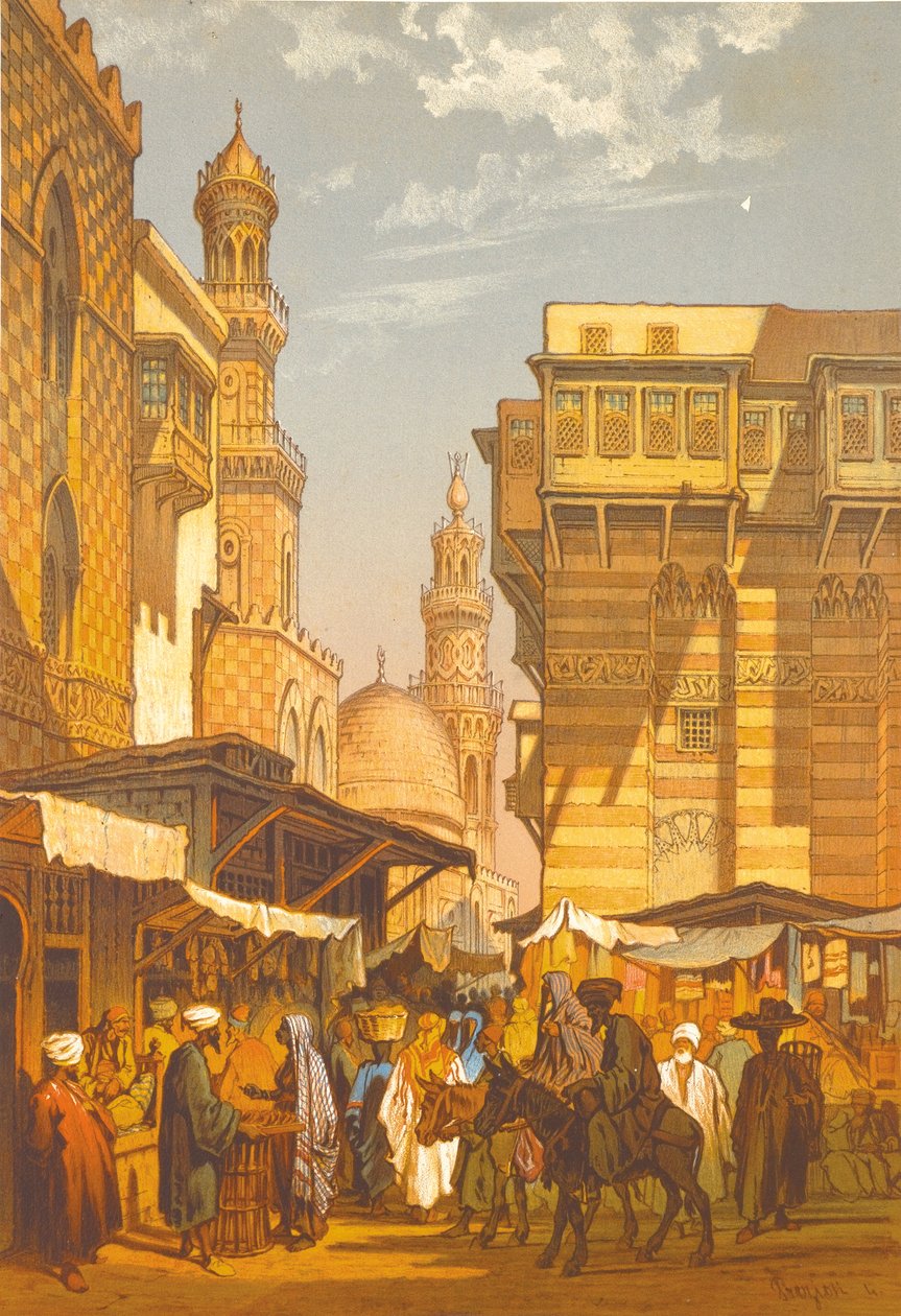 Recuerdo de El Cairo, 1862 de Amadeo Preziosi