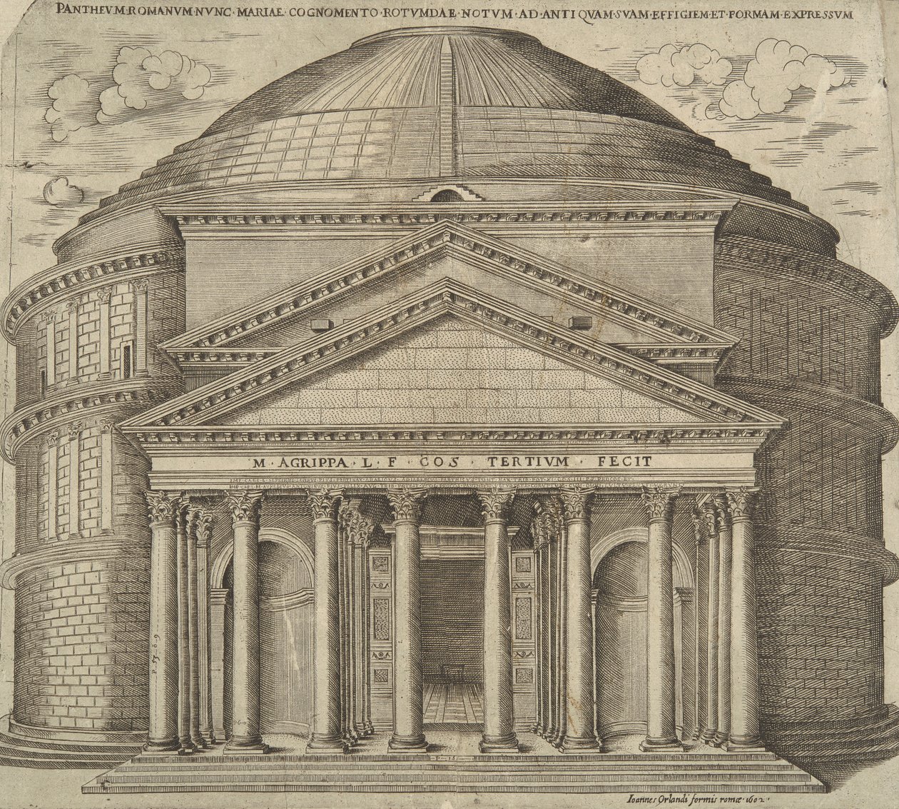 Pantheum Romanum nunc Mariae Cognomento de Ambrogio Brambilla