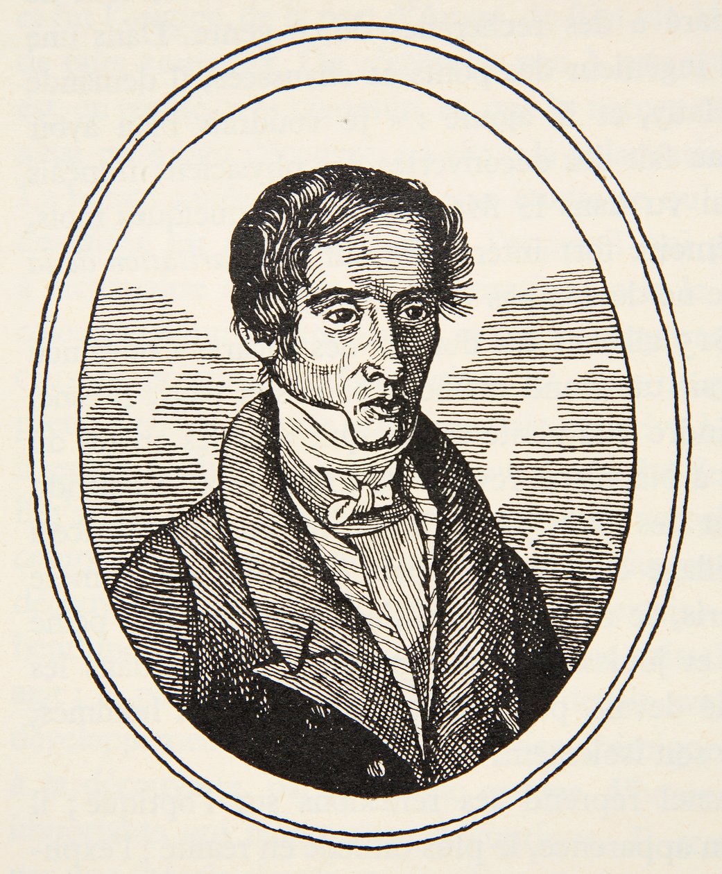 Augustin Fresnel, copia de Boris Mestchersky, ilustración de 
