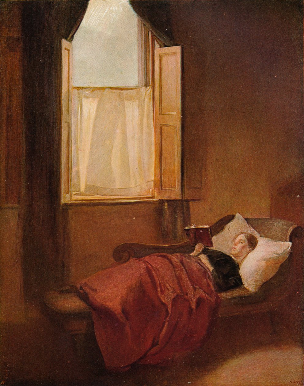 El convaleciente, c1900 de Ambrose McEvoy