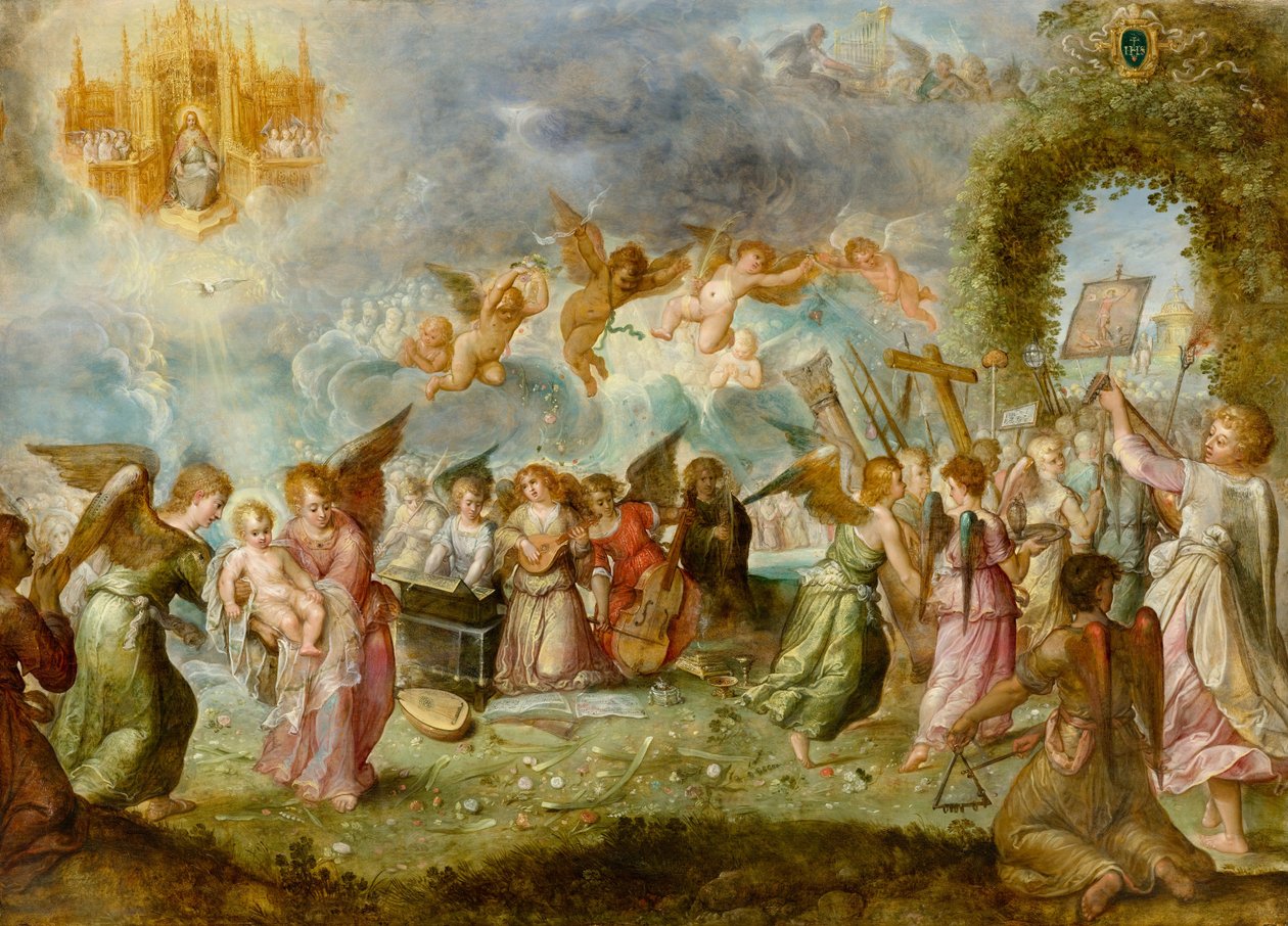 Triunfo del Niño Jesús de Ambrosius Francken