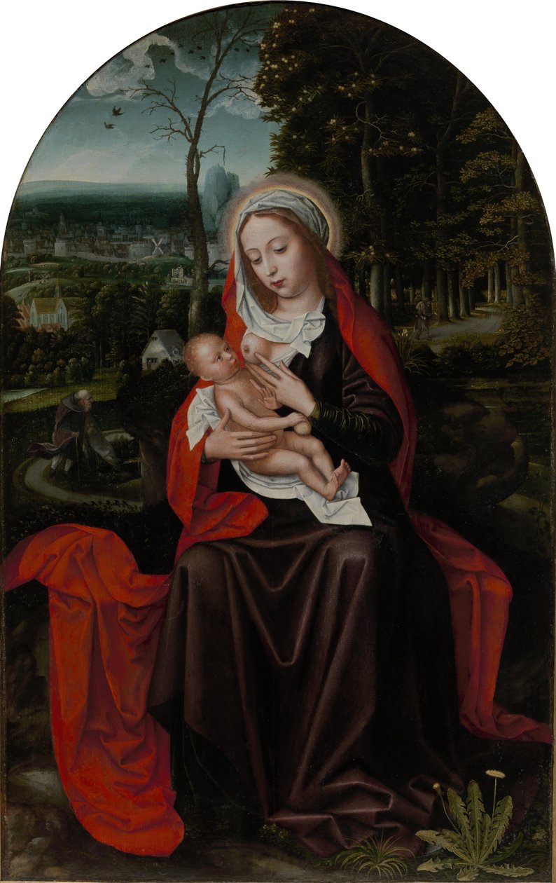 El resto sobre La huida a Egipto de Ambrosius Benson
