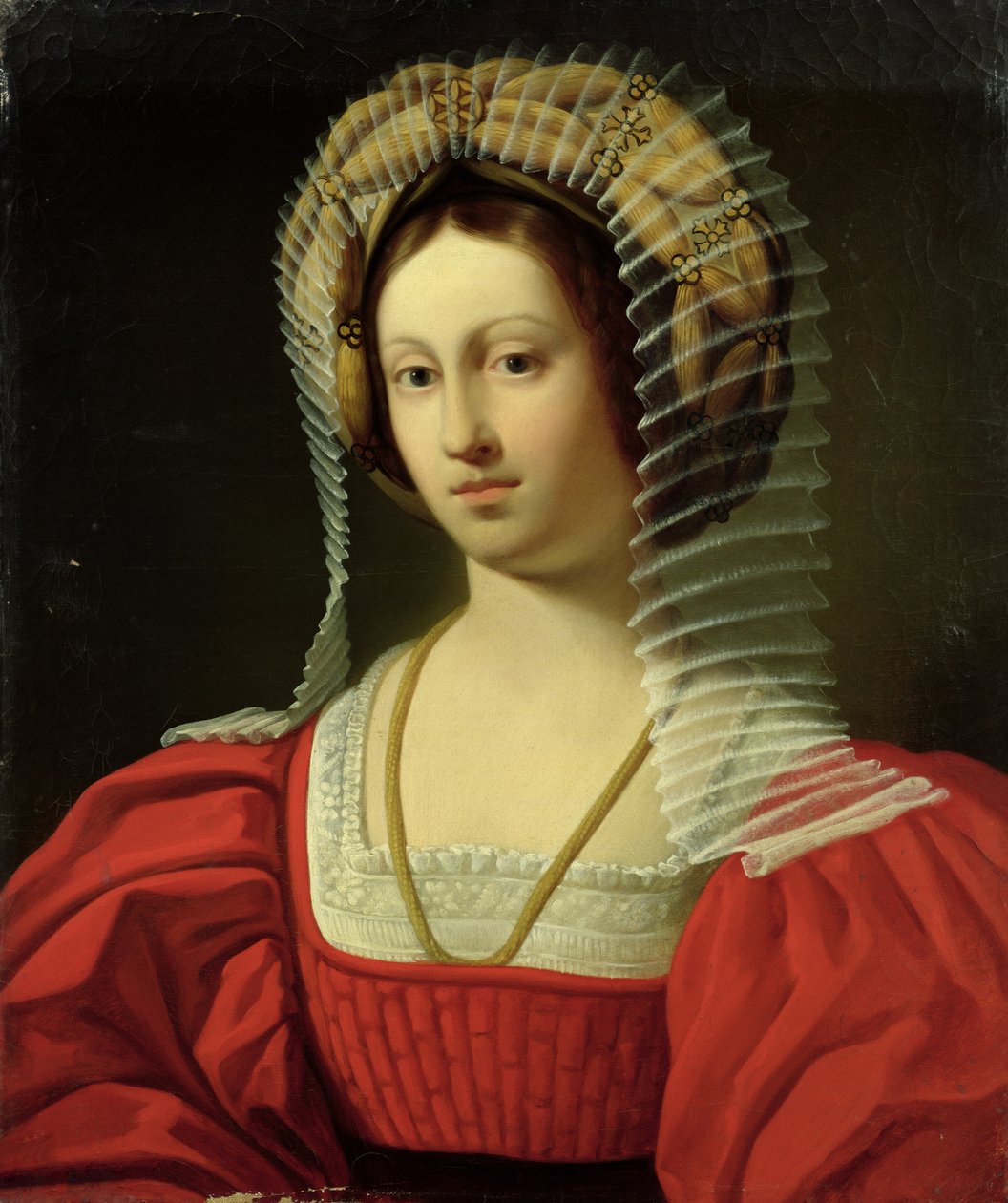 Giovanna I (1326-82) Reina de Nápoles, 1842 de Amedee Gras
