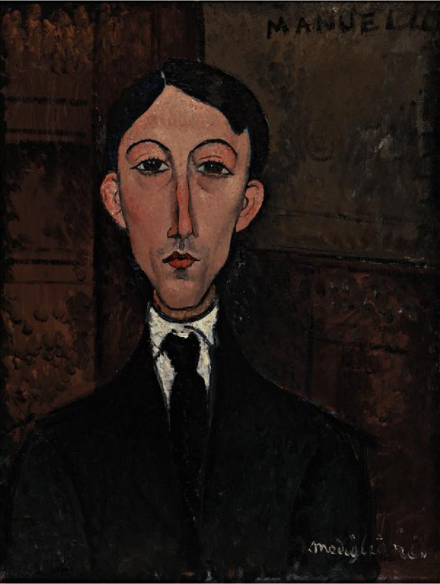 Busto de Manuel Humbert de Amedeo Modigliani