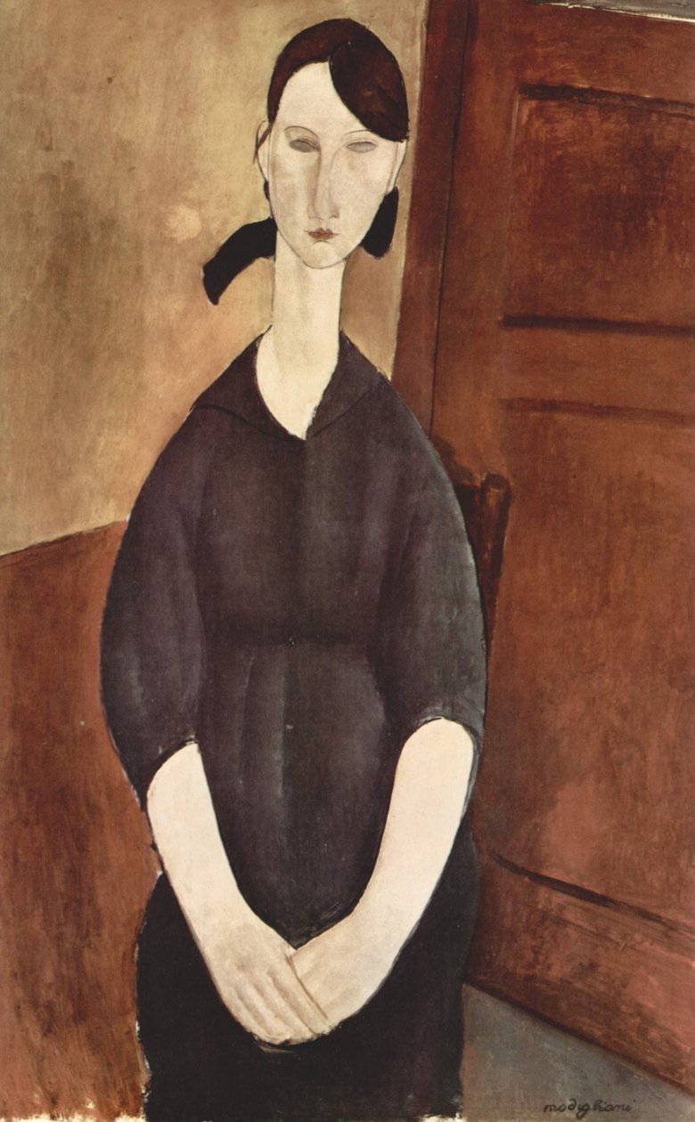 Retrato de Paulette Jourdain de Amedeo Modigliani