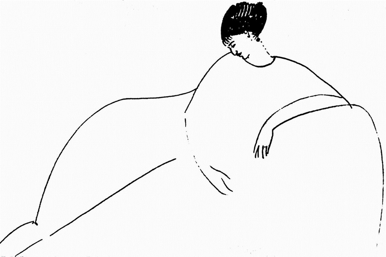 Anna Ajmátova, 1911 de Amedeo Modigliani