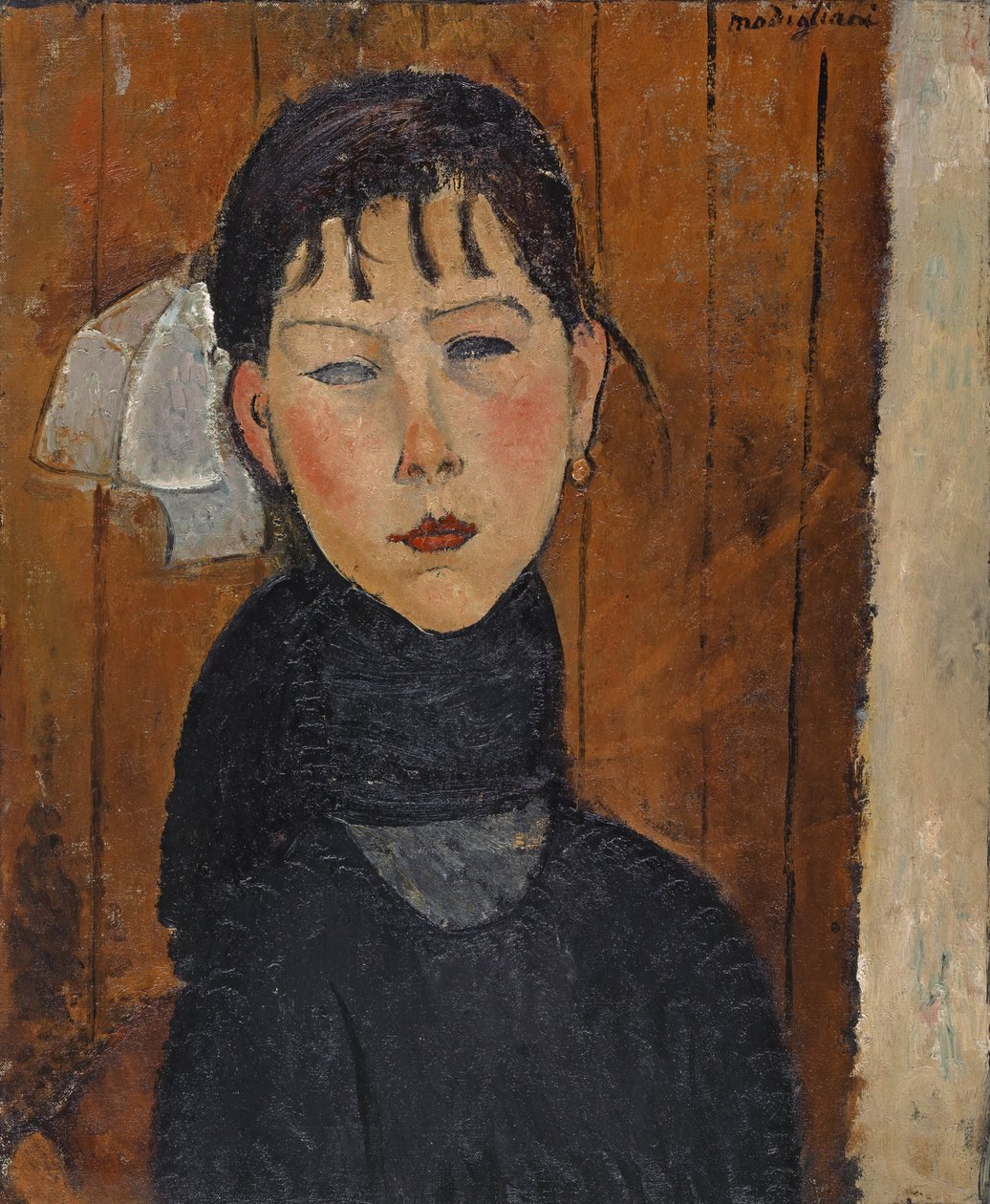 Marie (Marie, hija del pueblo) de Amedeo Modigliani