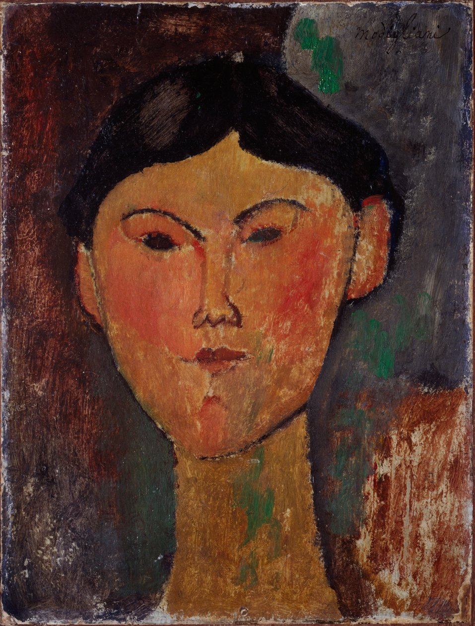 Retrato de Beatrice Hastings de Amedeo Modigliani