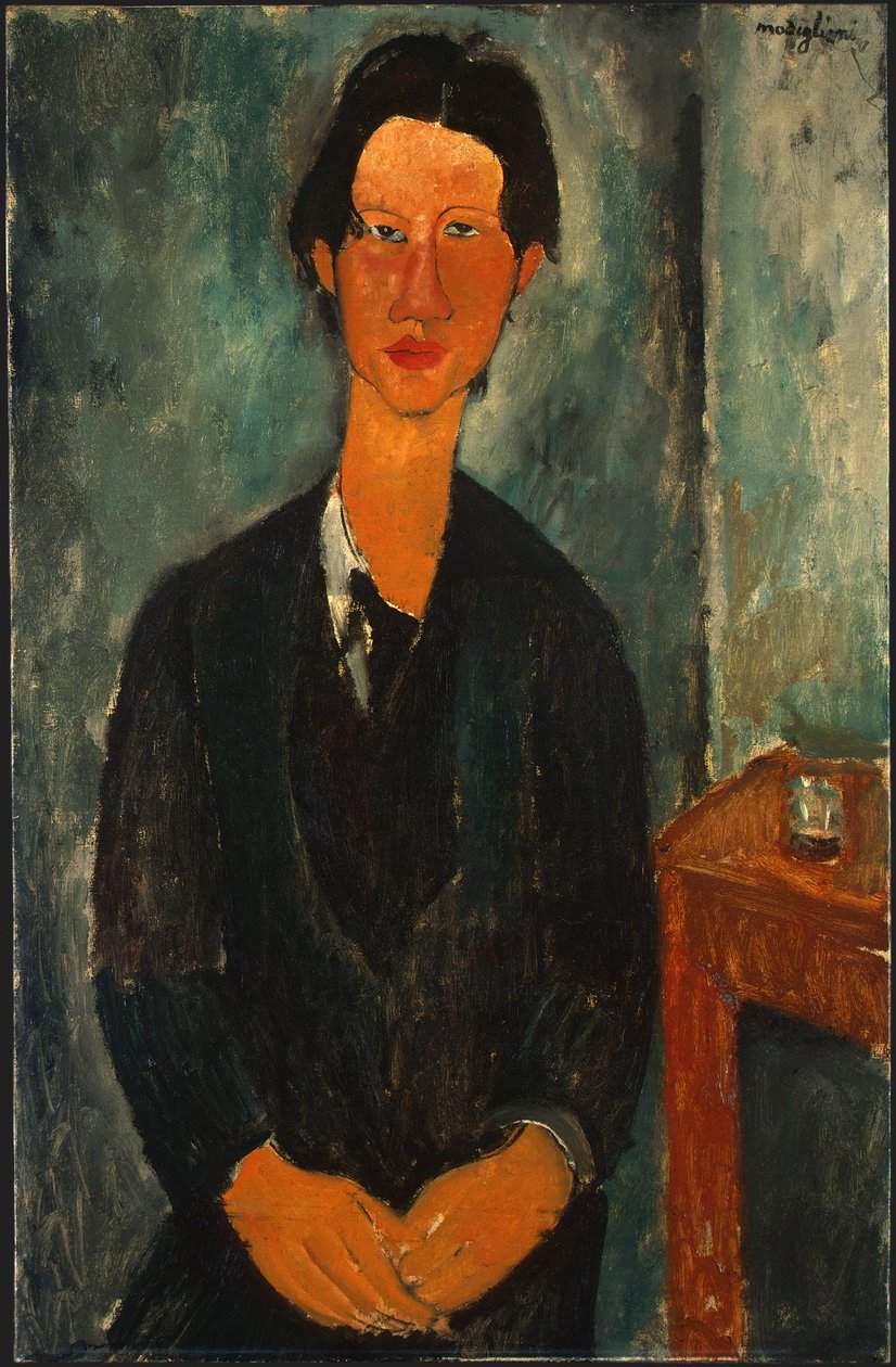 Retrato de Chaïm Soutine de Amedeo Modigliani