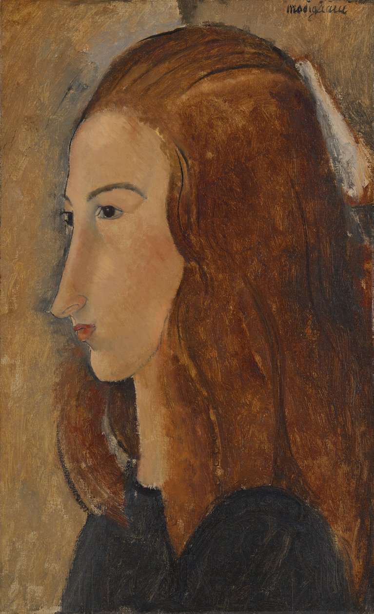 retrato de una mujer joven de Amedeo Modigliani