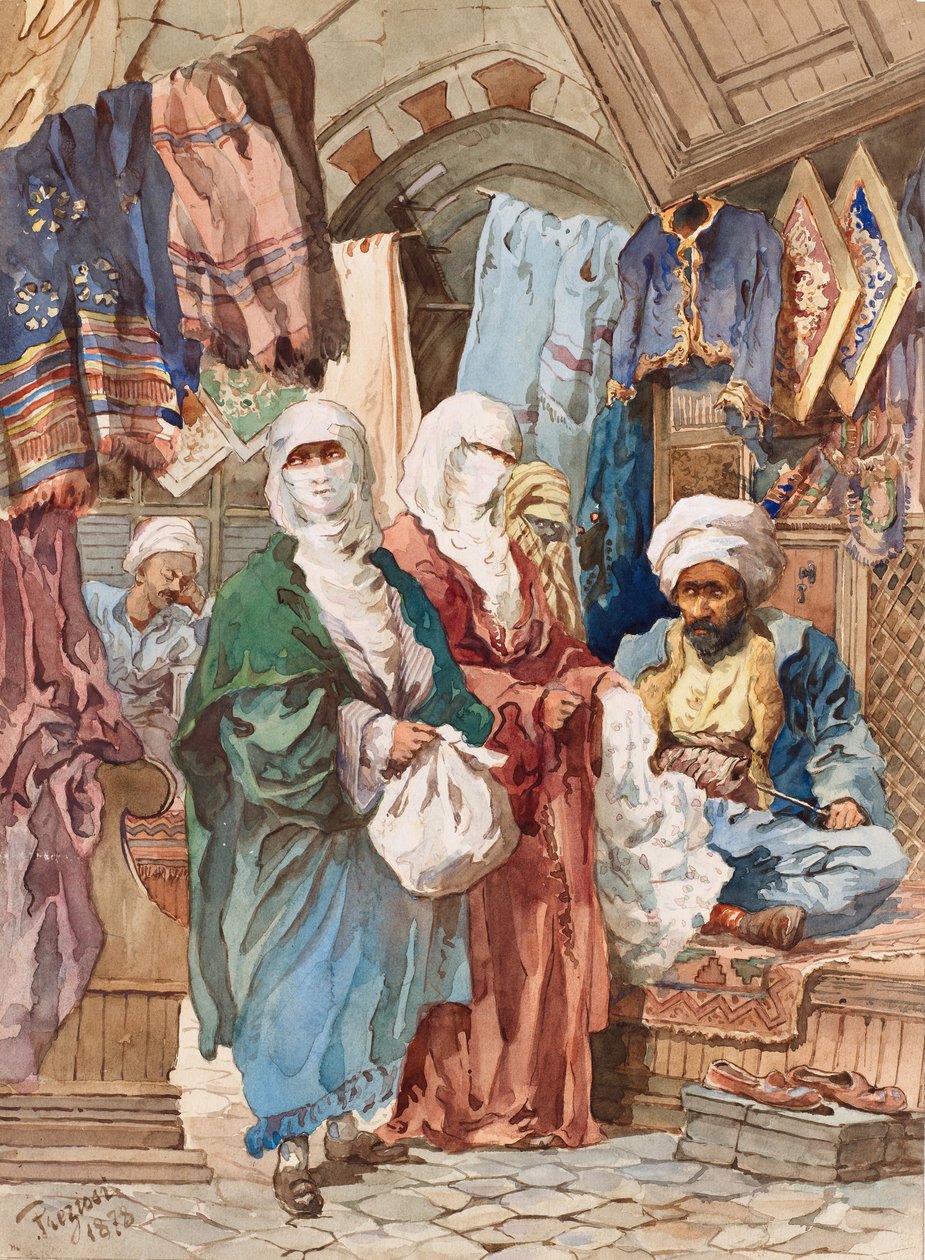 El bazar de la seda de Amedeo Preziosi