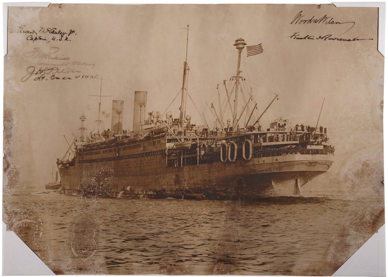 U.S.S. George Washington, c.1918 de American Photographer