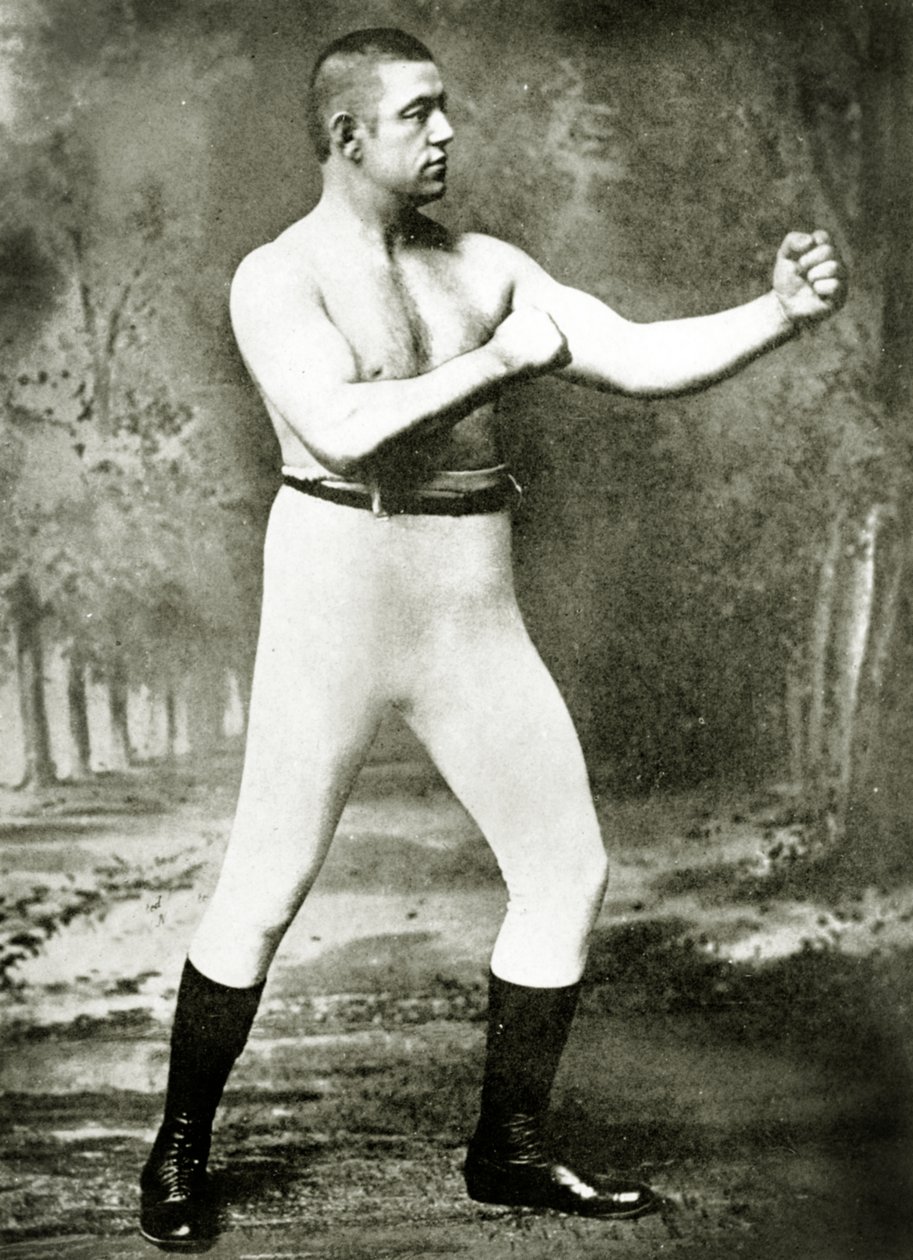 Boxeador desconocido, c.1900 de American Photographer