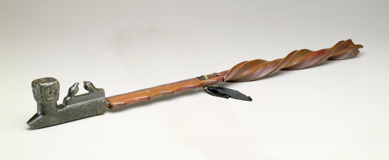 Tallo de pipa, Chippewa, c.1850 de American School