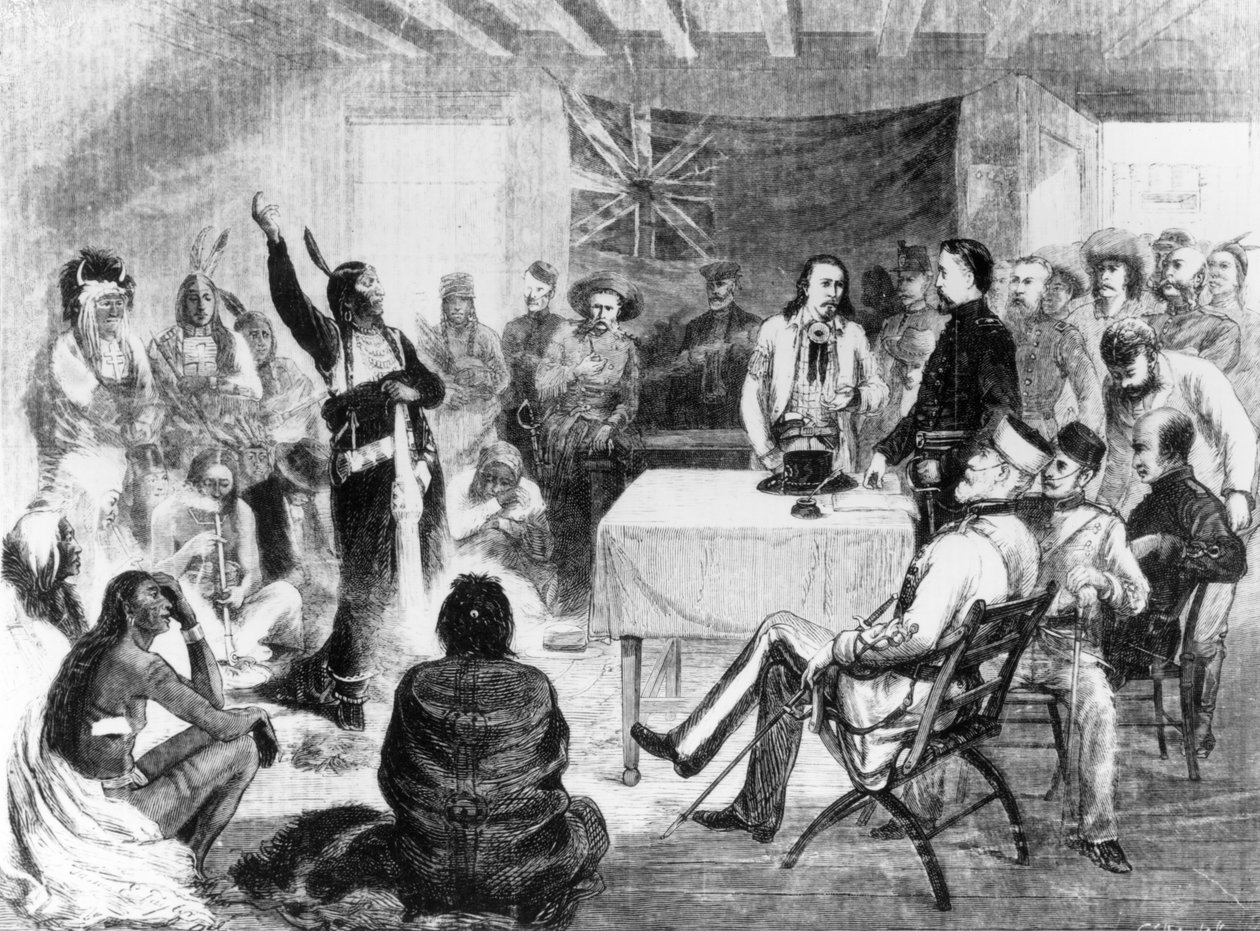 Consejo de Toro Sentado, 1877 de American School