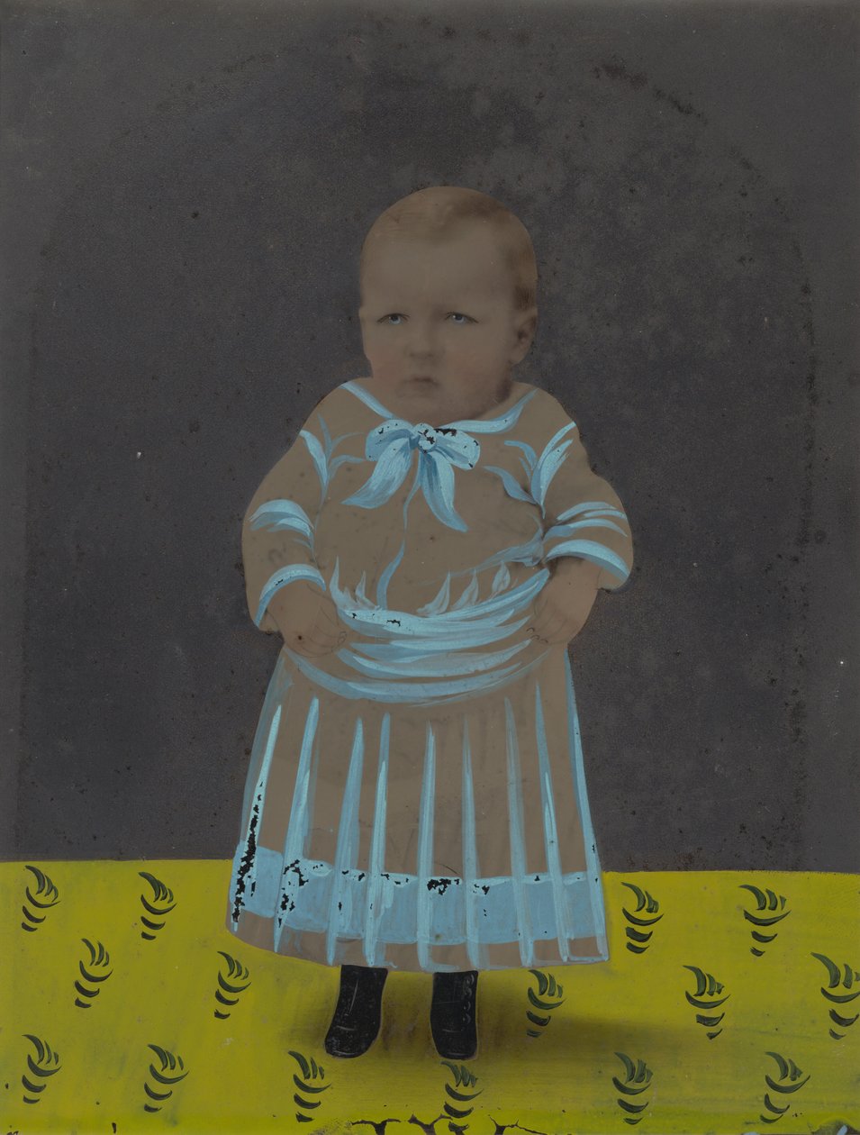 Retrato de un niño de American 19th Century