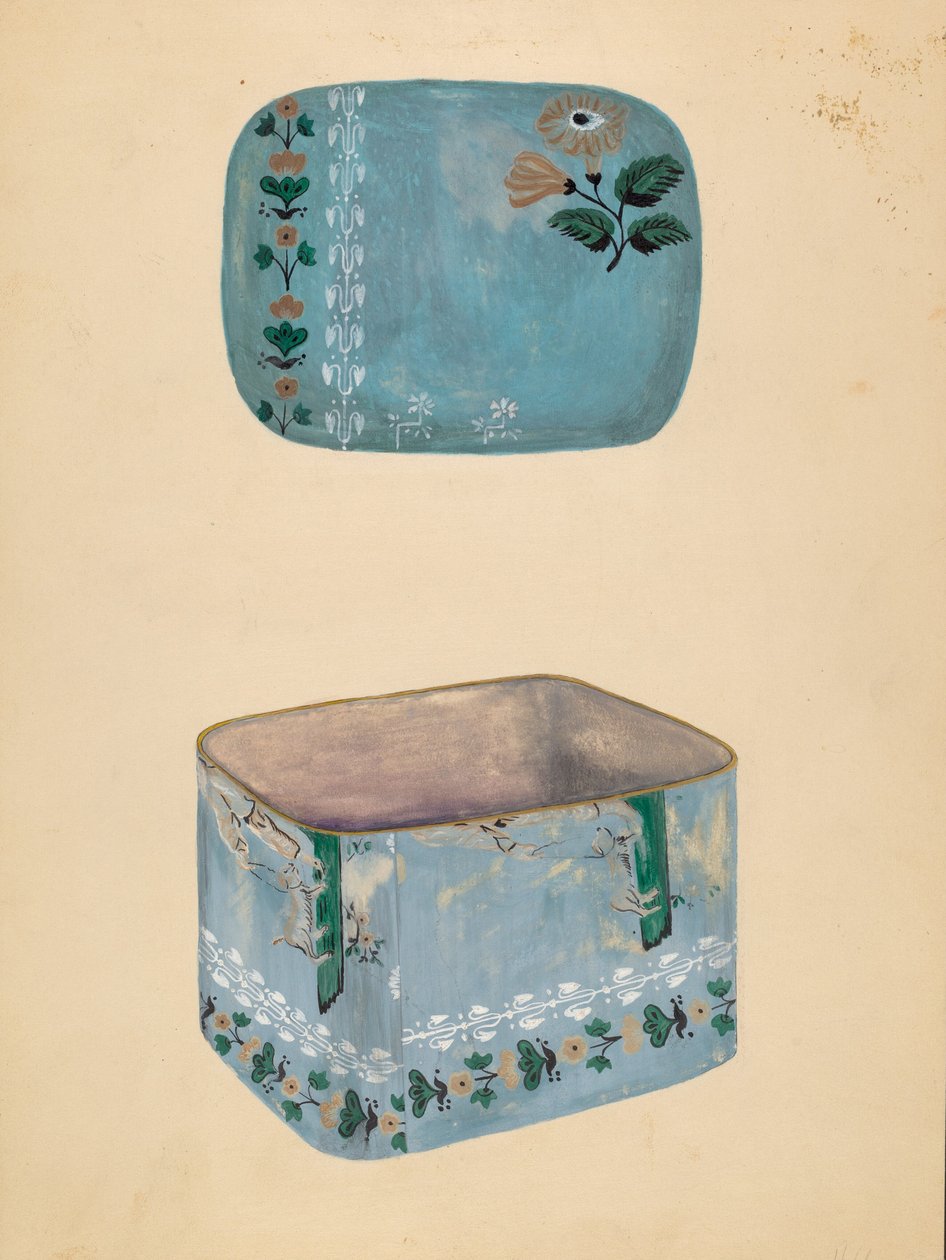 Caja de sombreros de American 20th Century