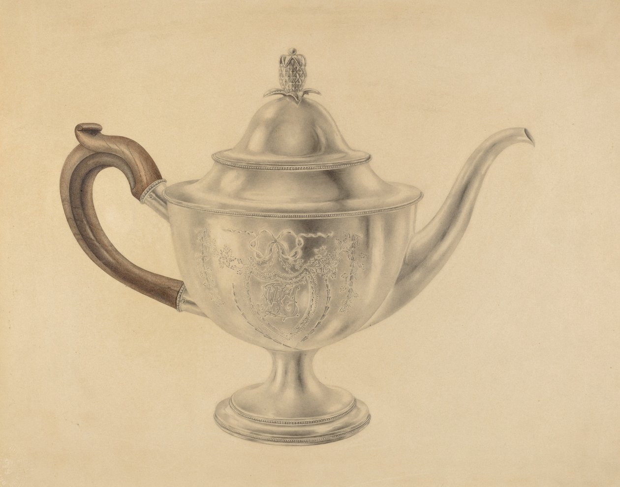 Tetera de American 20th Century