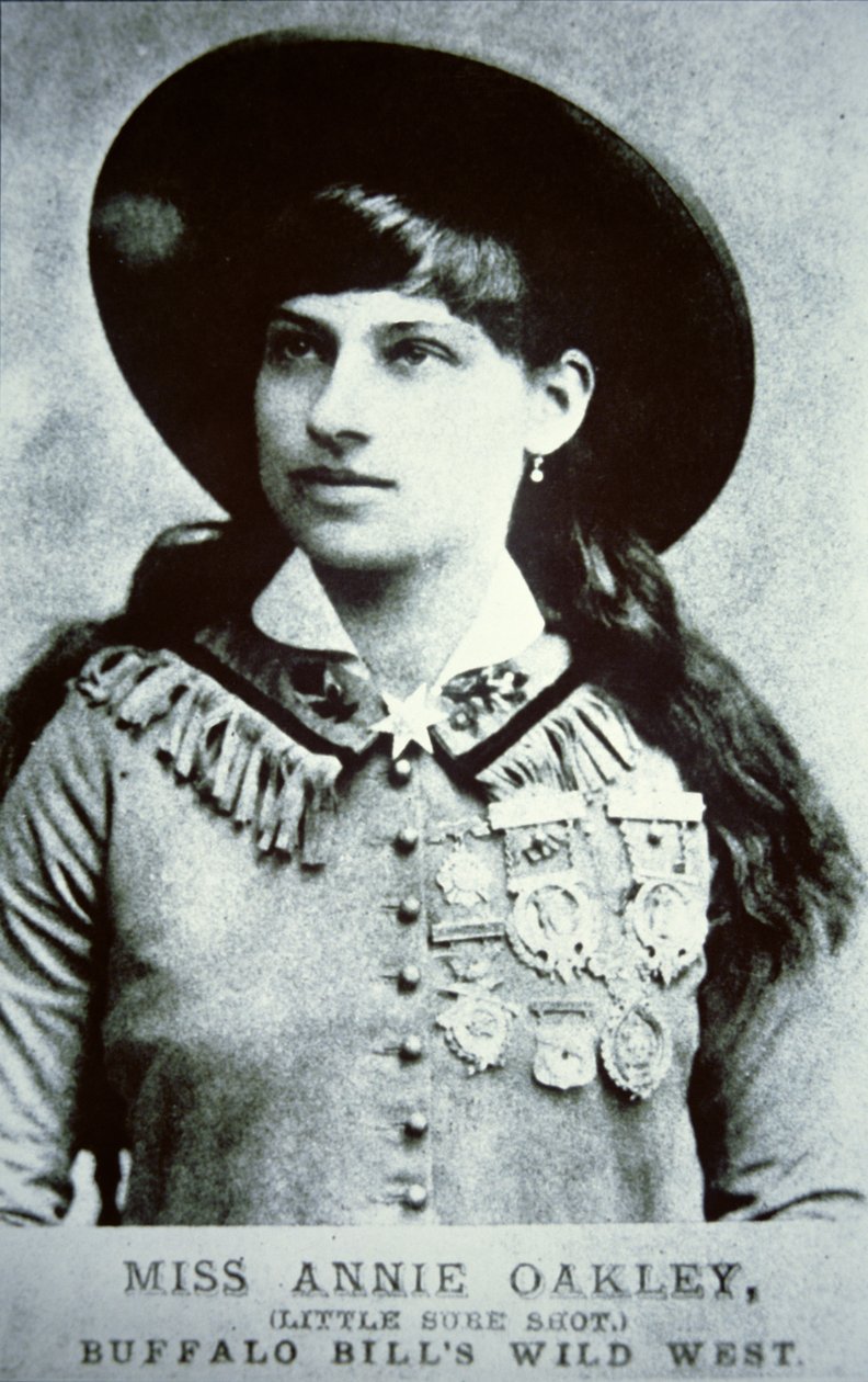 Annie Oakley (1860-1926) de American Photographer