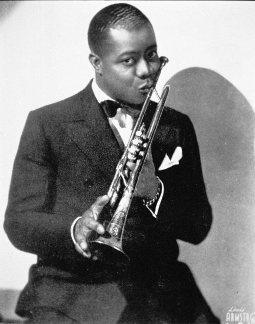 Louis Armstrong (1900-71) c.1930 de American Photographer
